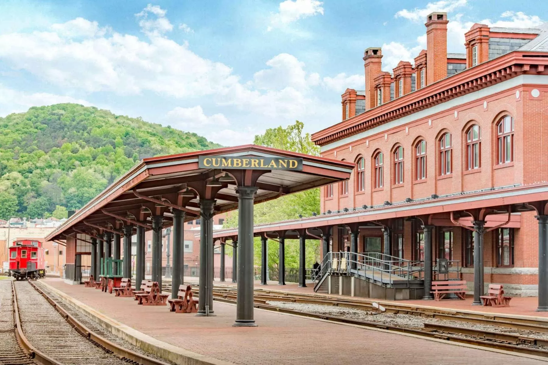 Property building in Ramada by Wyndham Cumberland Downtown