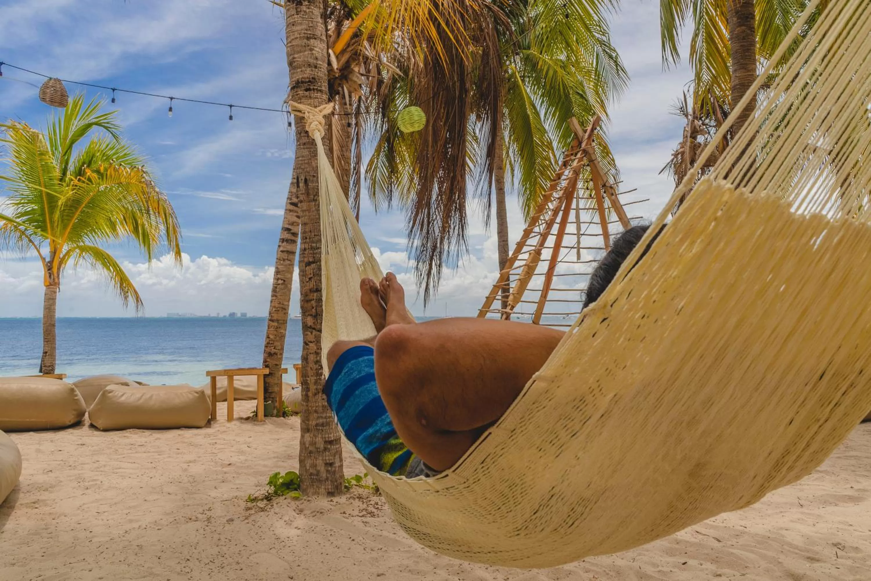 People, Beach in Nomads Hotel, Hostel & Beachclub