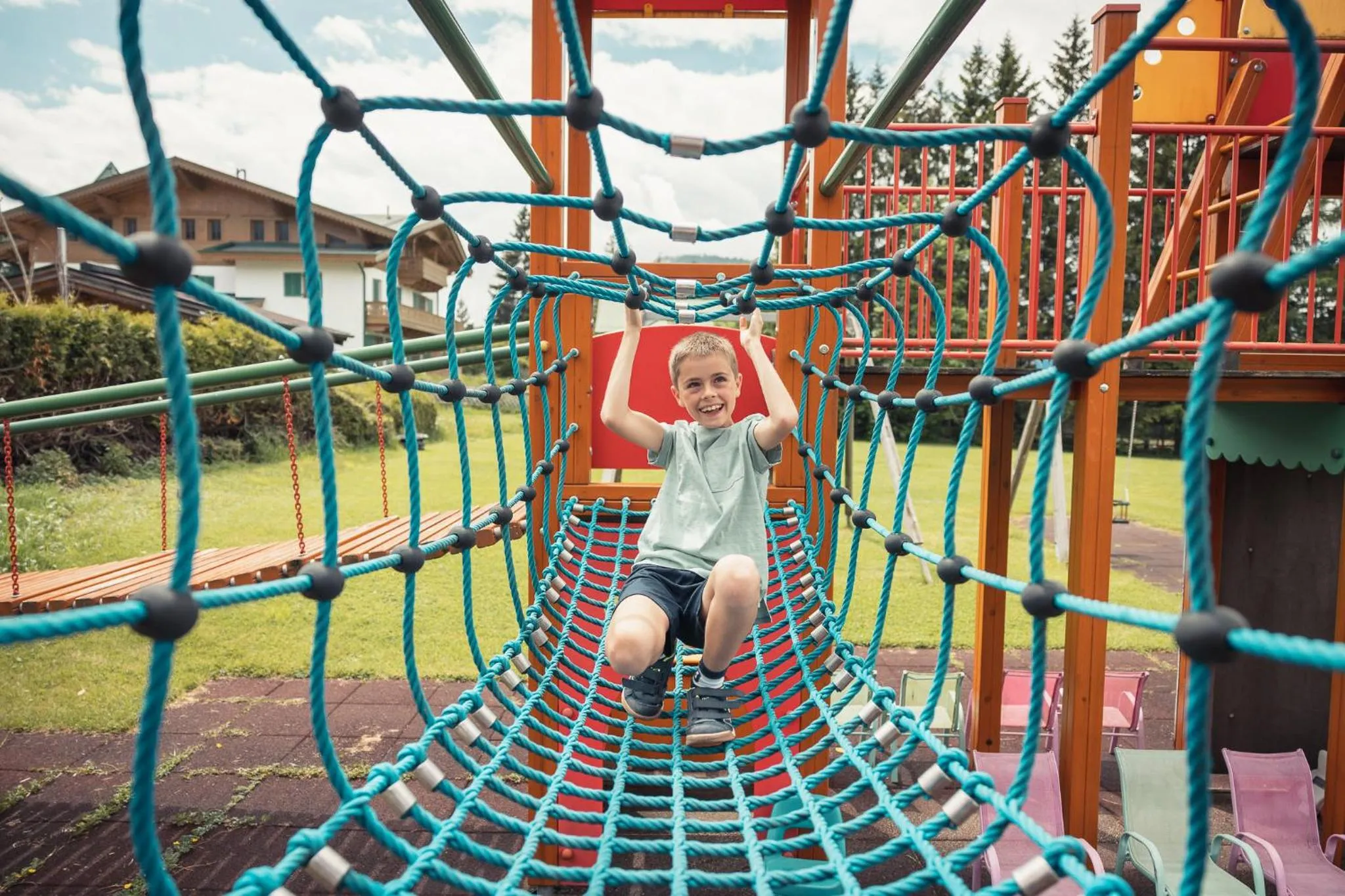 Children play ground in Alpenpark Resort Superior