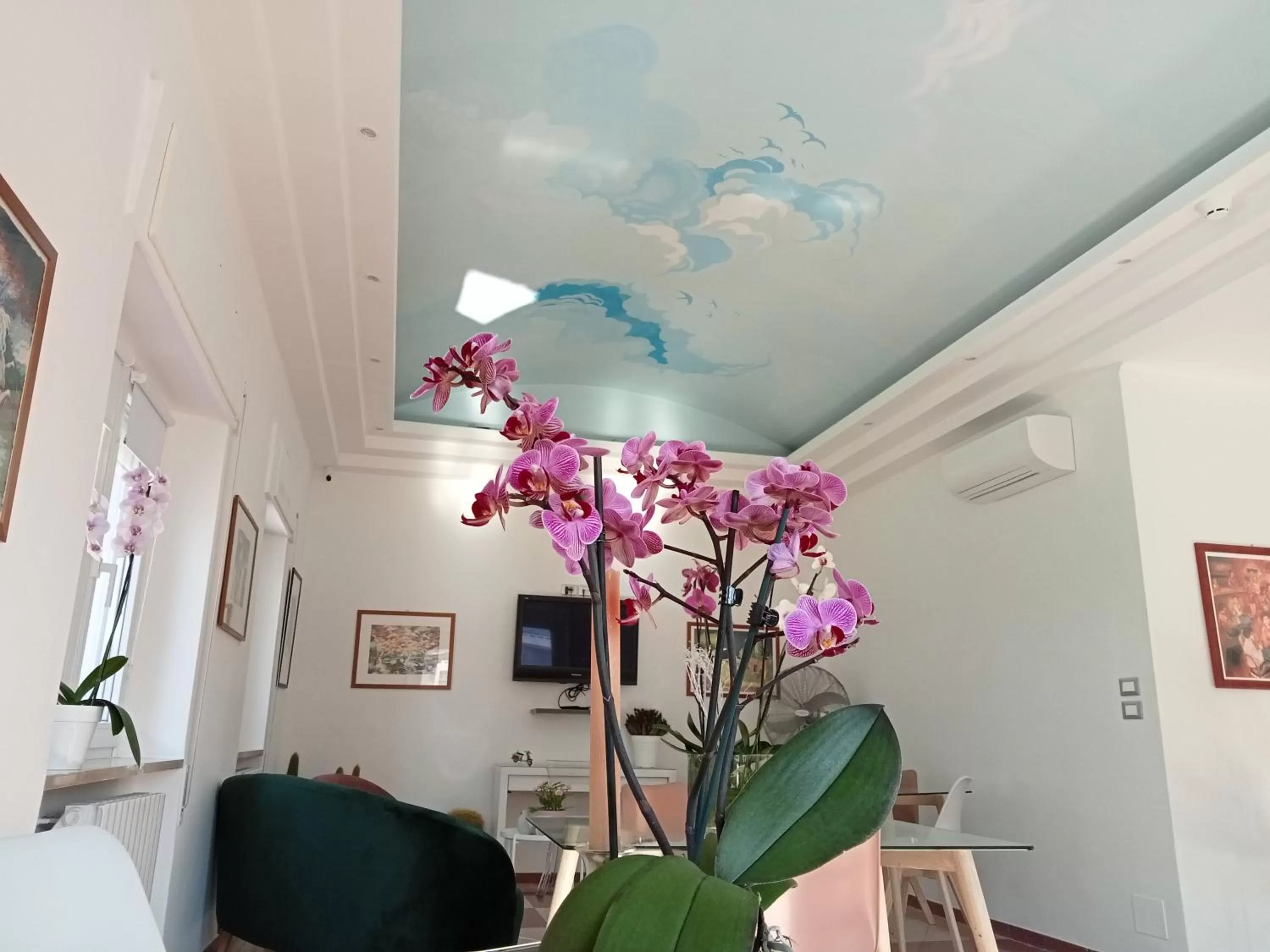 Living room in Hotel Porta Rivera