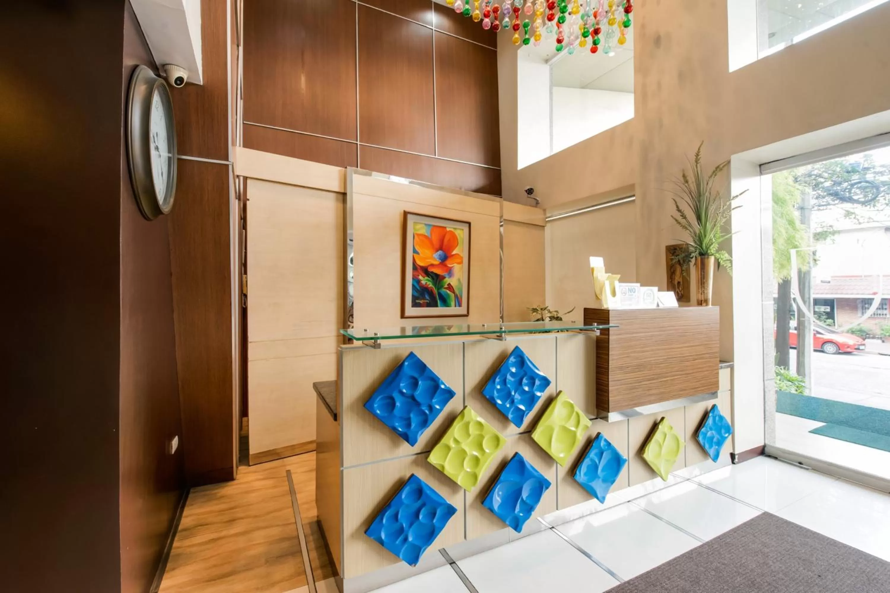 Lobby or reception in Festive Hotel Makati