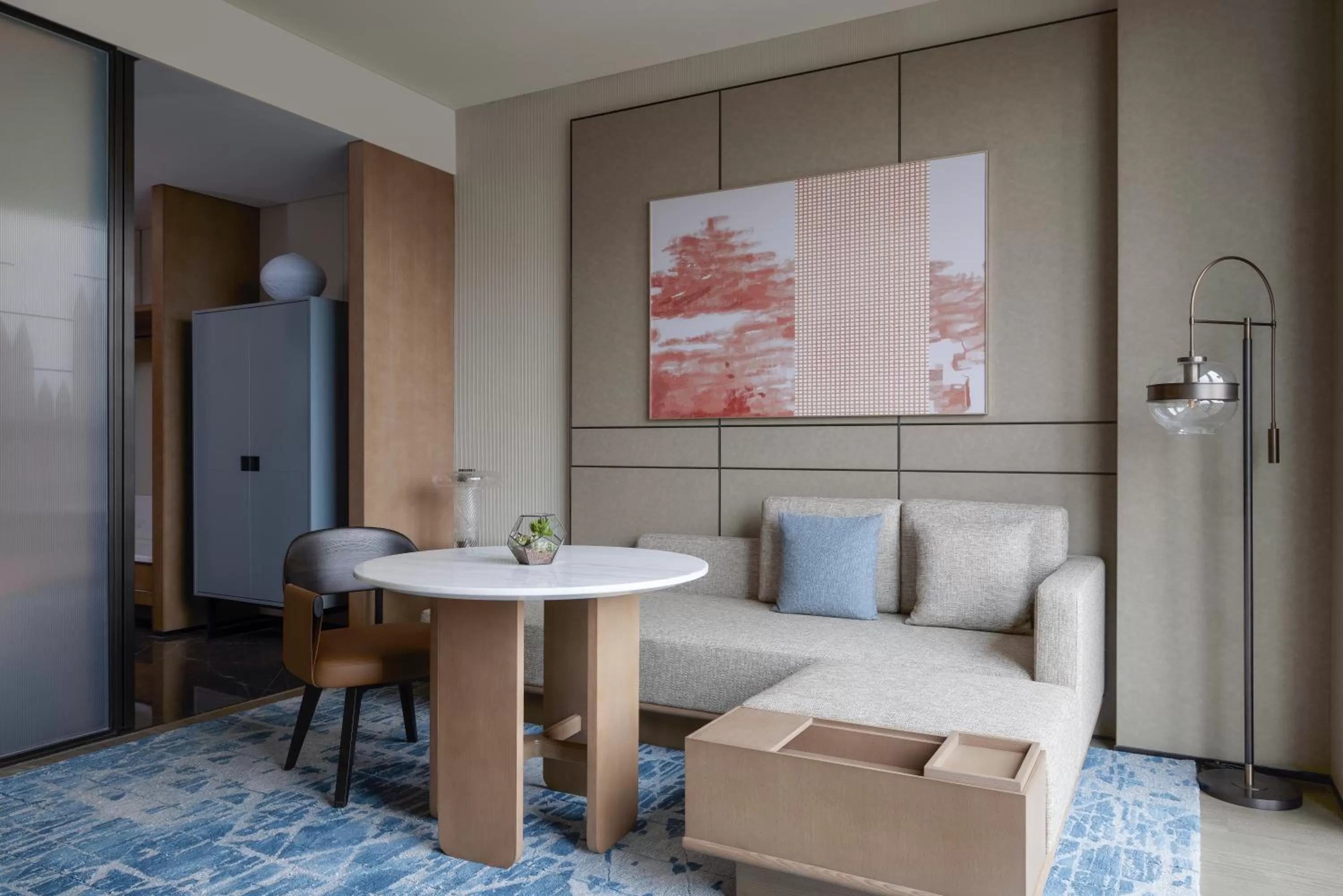 Living room in Nantong Marriott Hotel