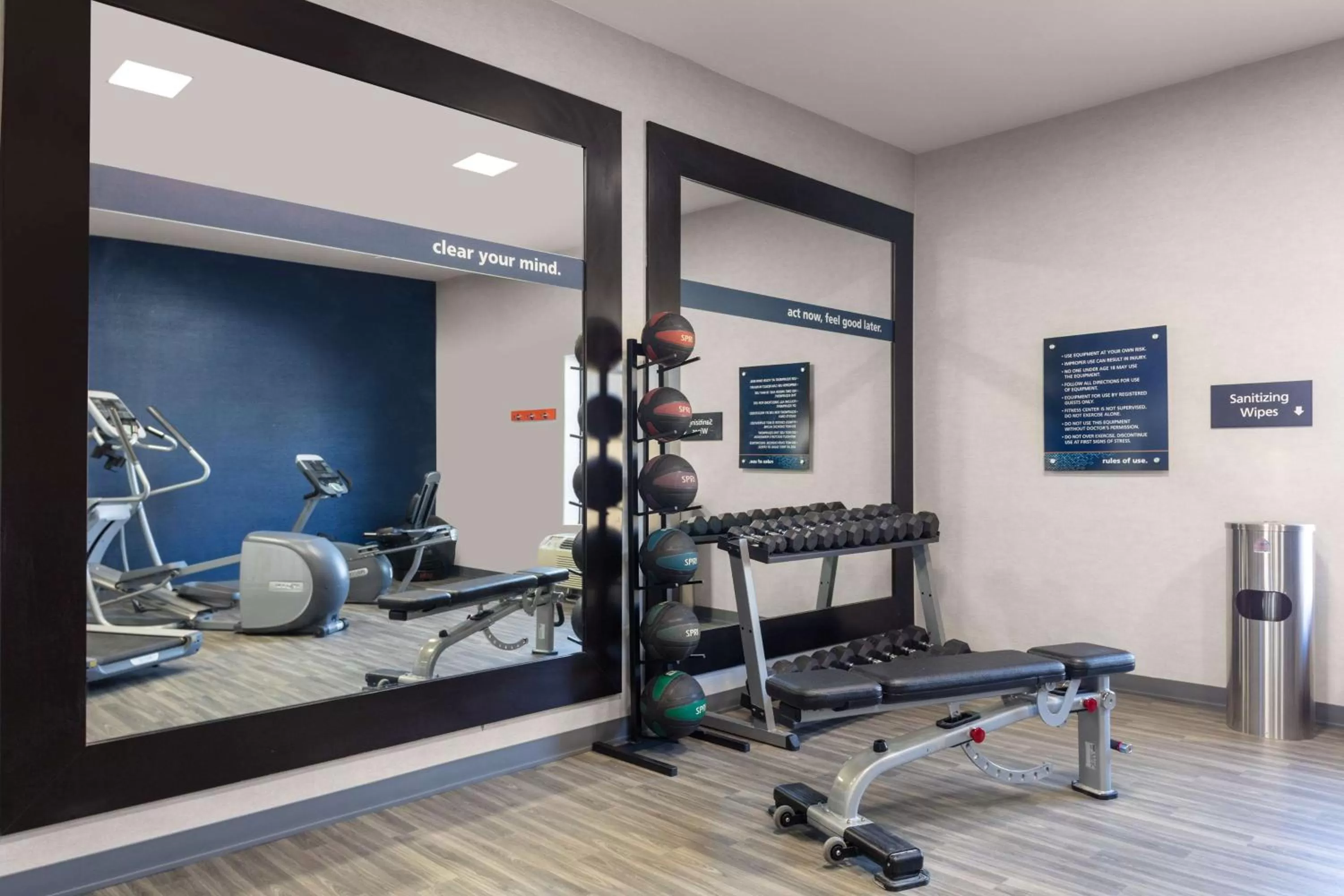 Fitness centre/facilities in Hampton Inn Castle Rock
