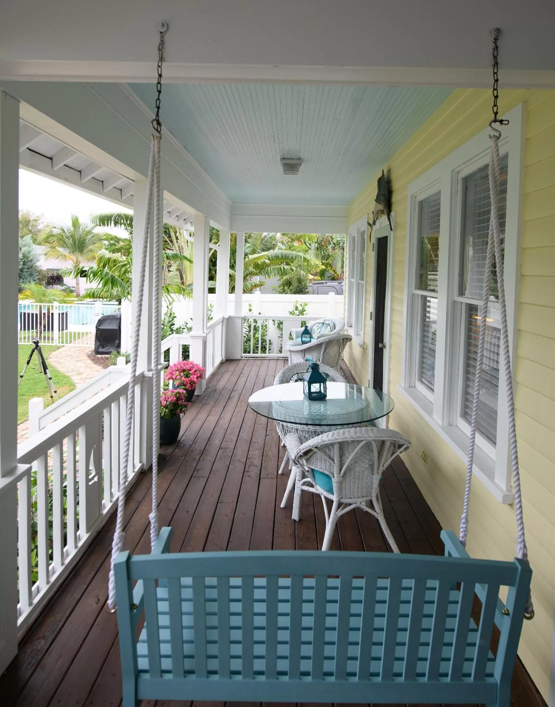 Patio in Old Colorado Inn