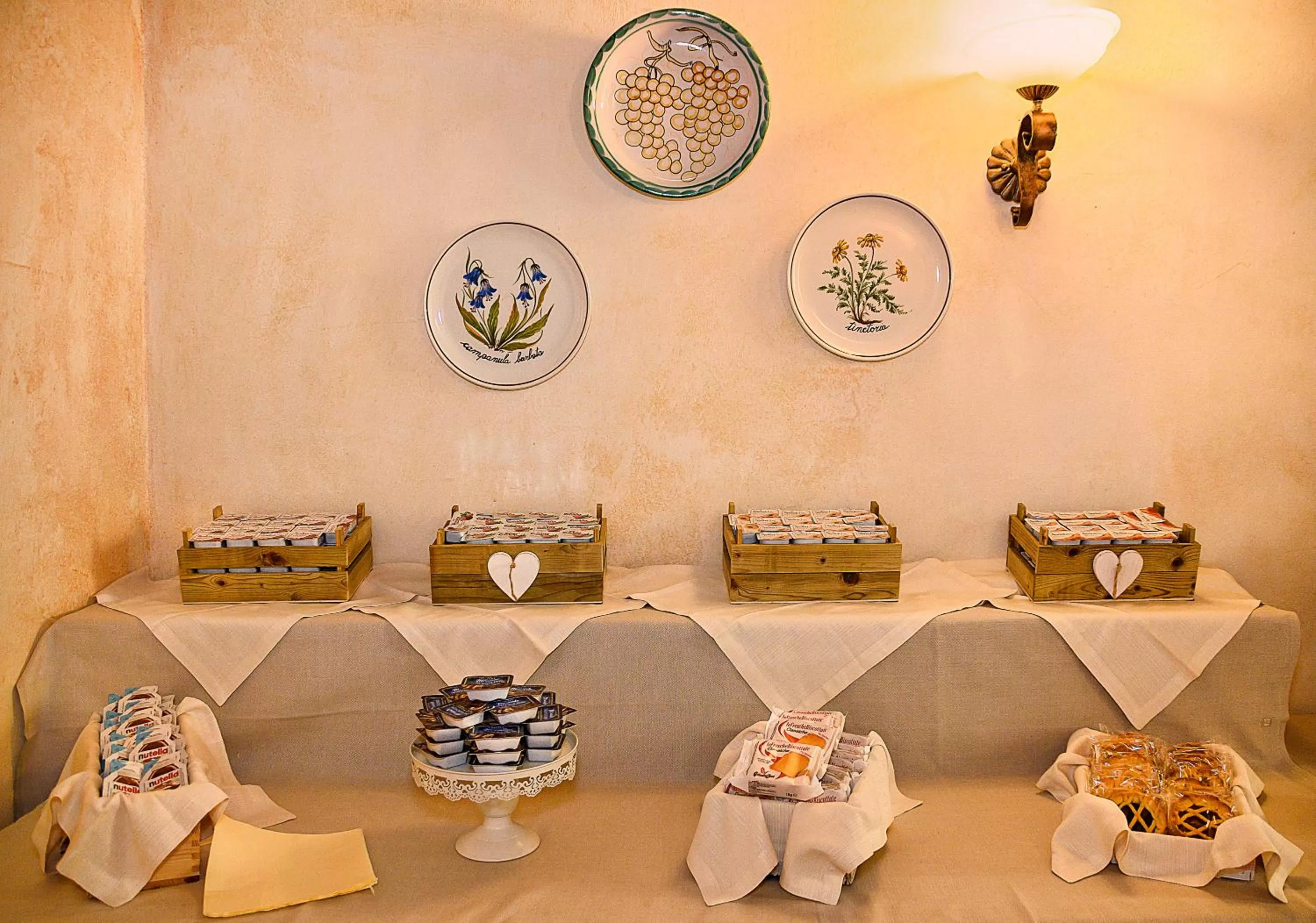 Breakfast in Hotel Villa Cheli