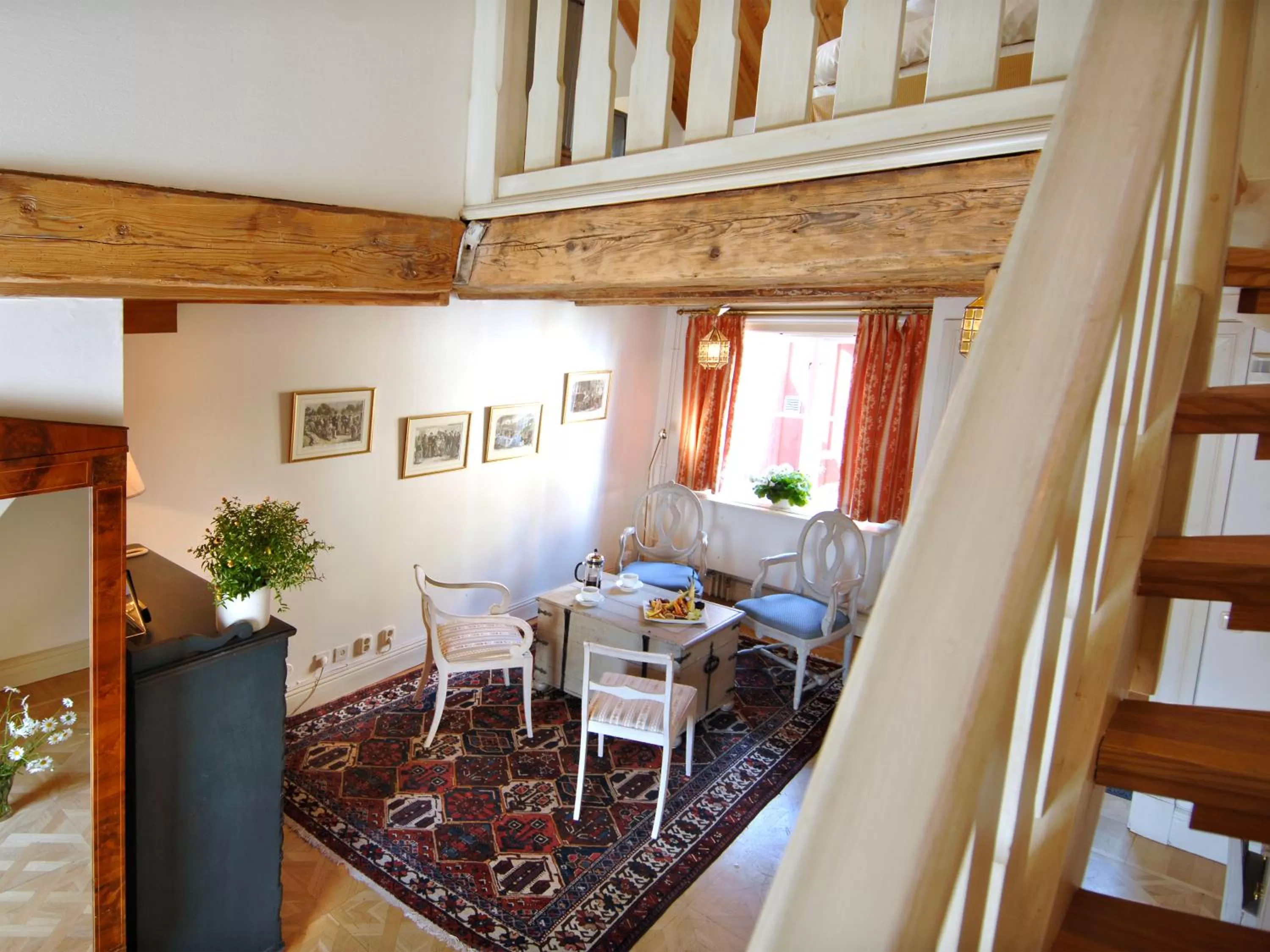 Seating area in Gripsholms Värdshus