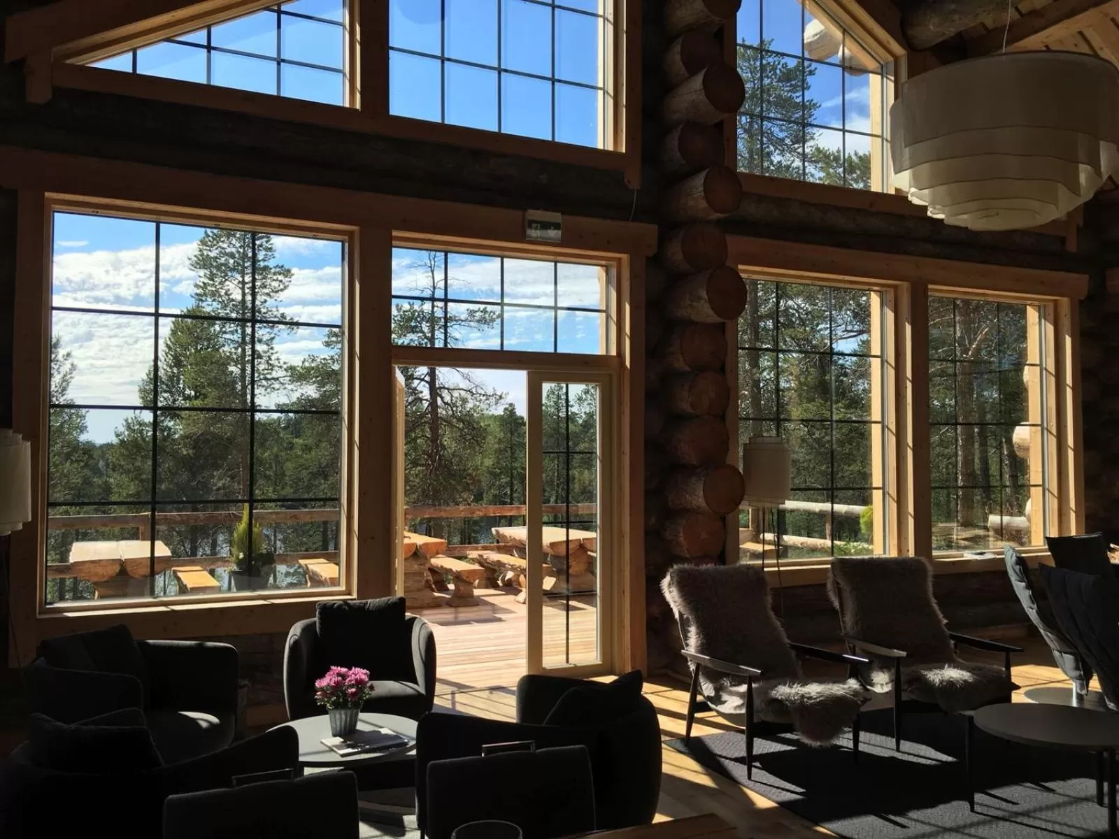 Patio in Wilderness Hotel Nangu & Igloos