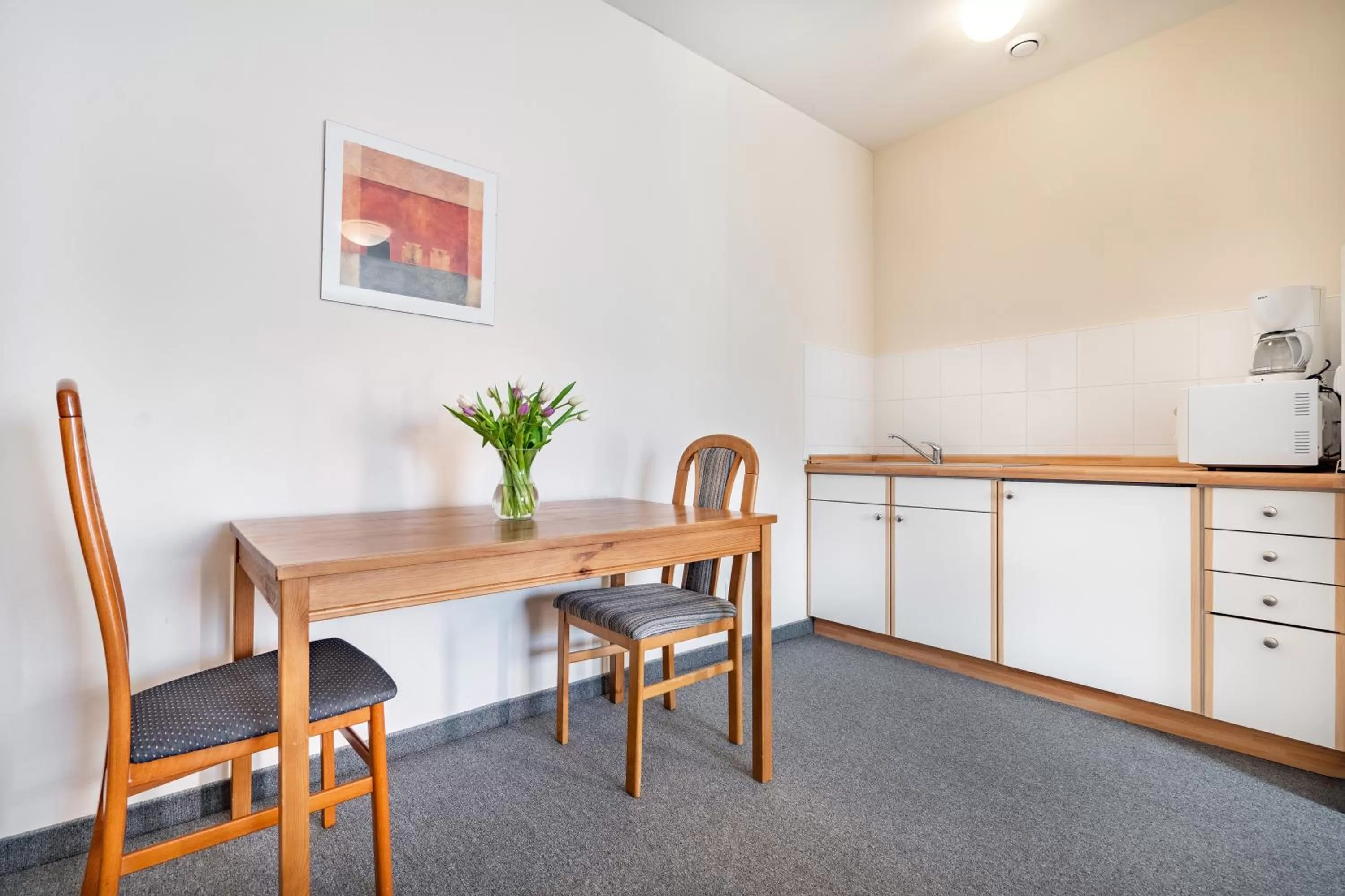 Kitchen or kitchenette in Apartma La Provence