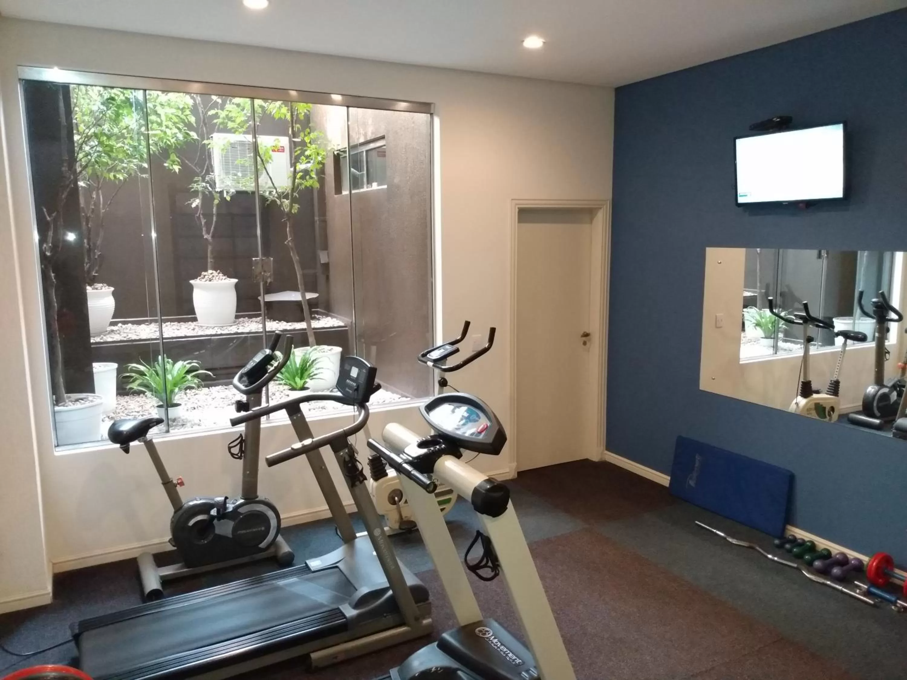 Fitness centre/facilities in Kuster Hotel