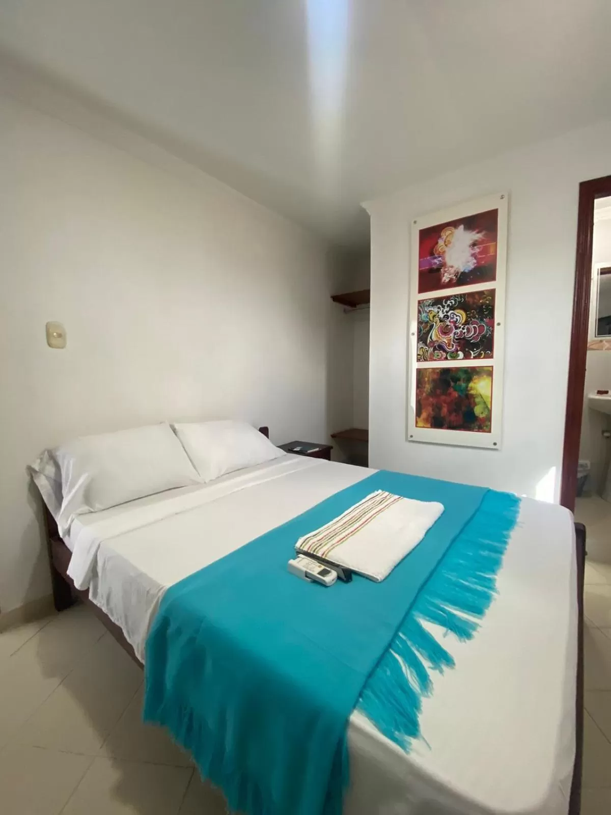 Bedroom, Bed in Hotel La Guajira