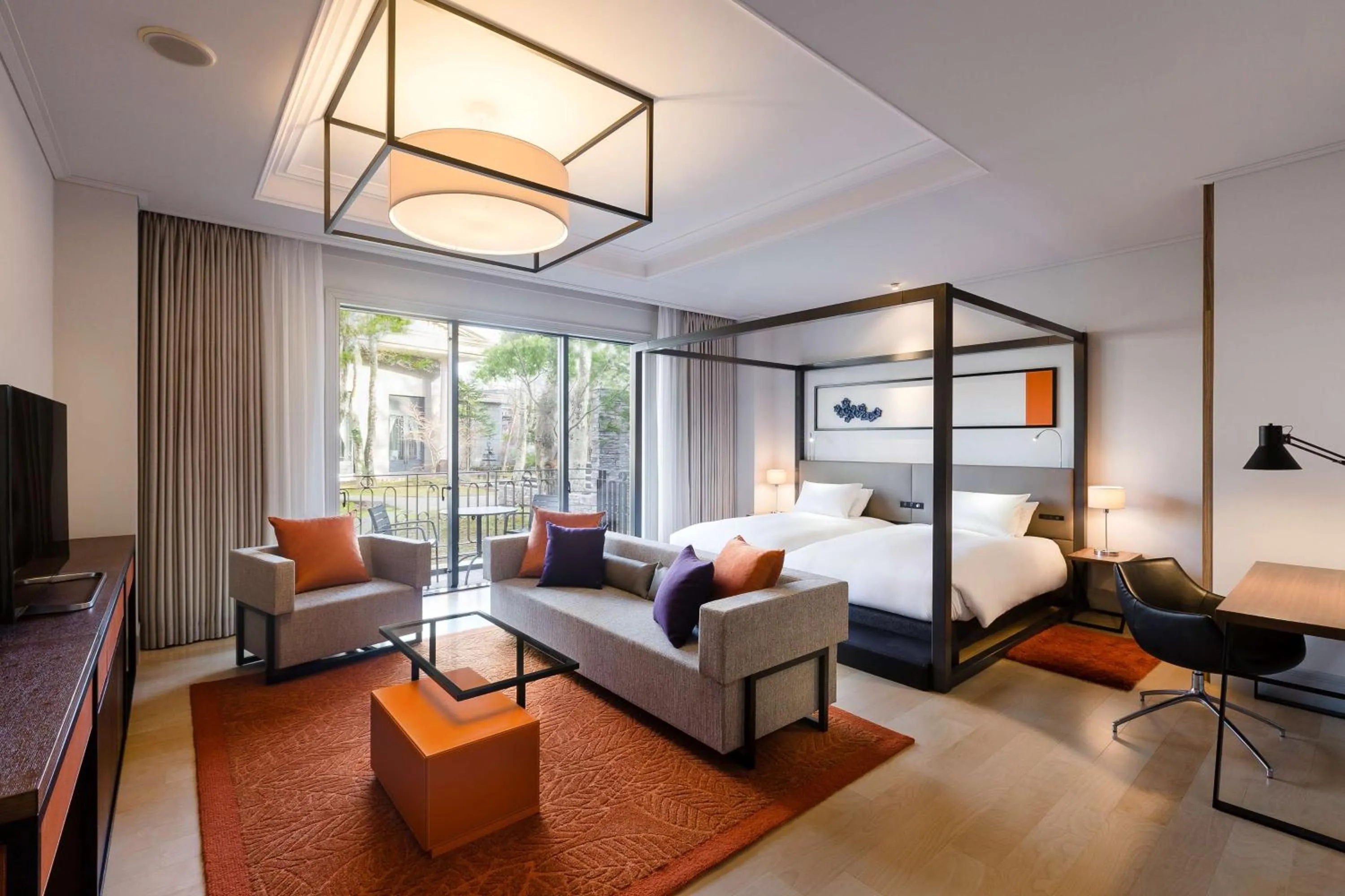 Bedroom in Kyukaruizawa Kikyo, Curio Collection by Hilton