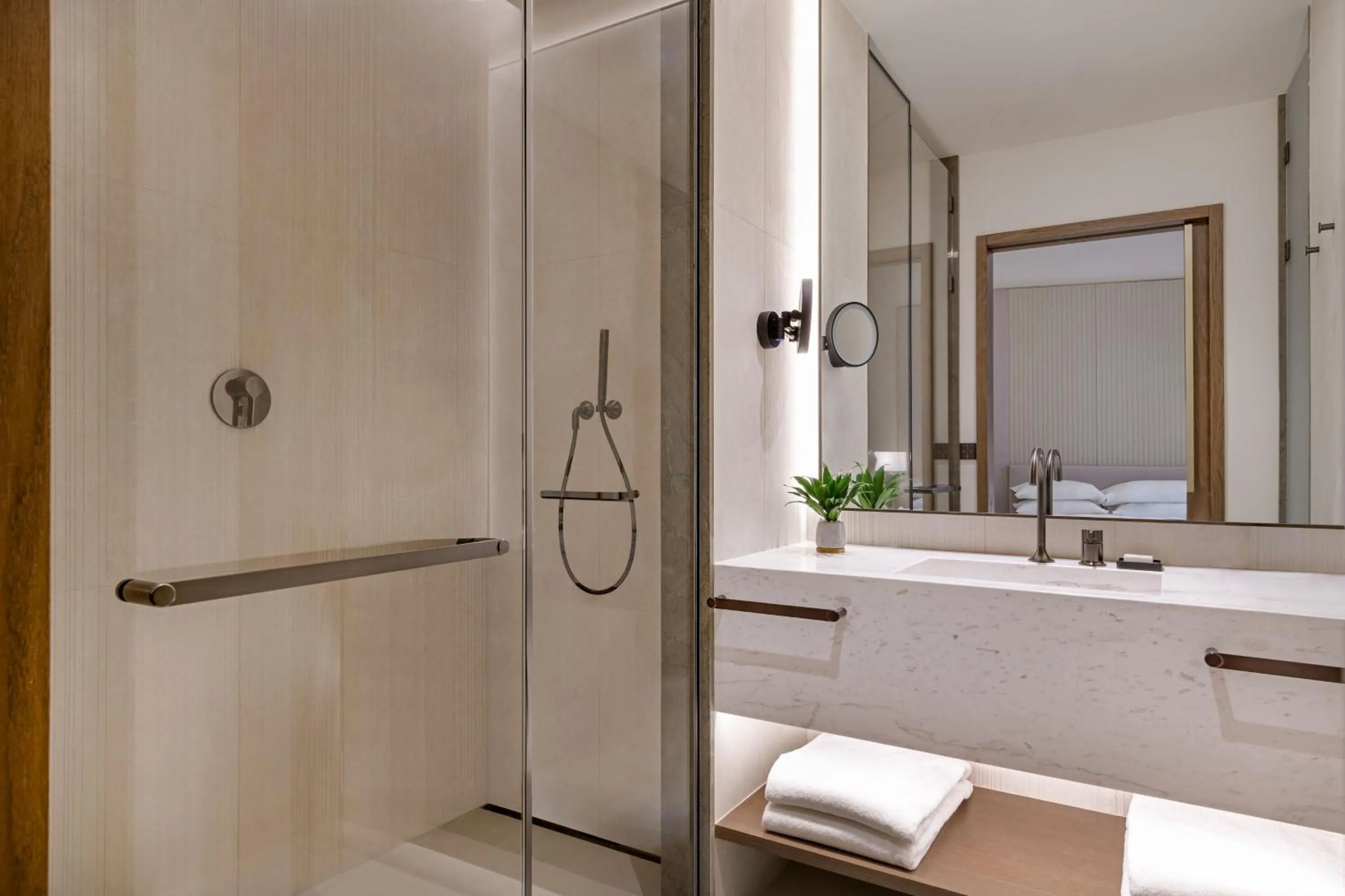 Bathroom in JW Marriott Hotel Madrid