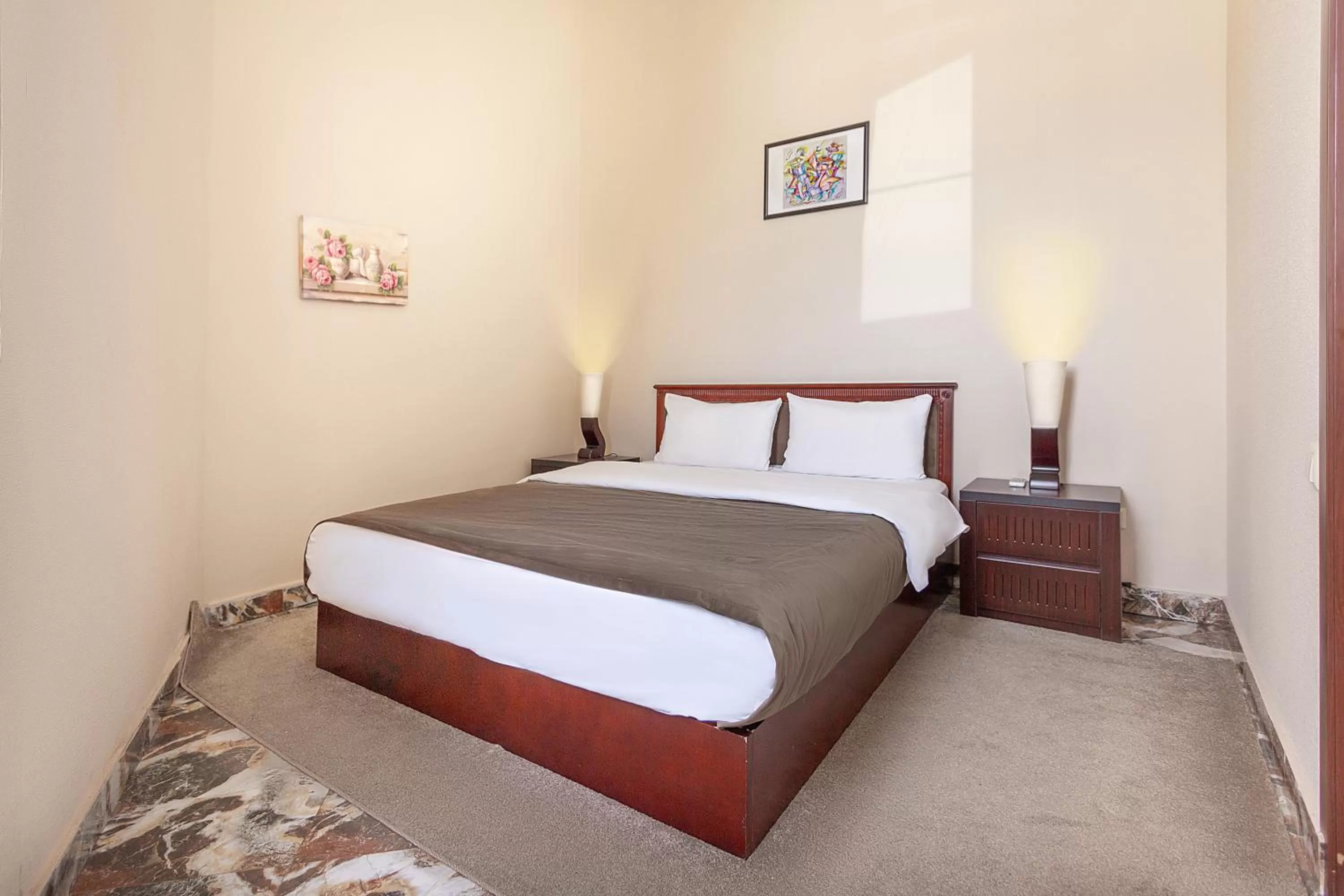 Bed in Margo Palace Hotel