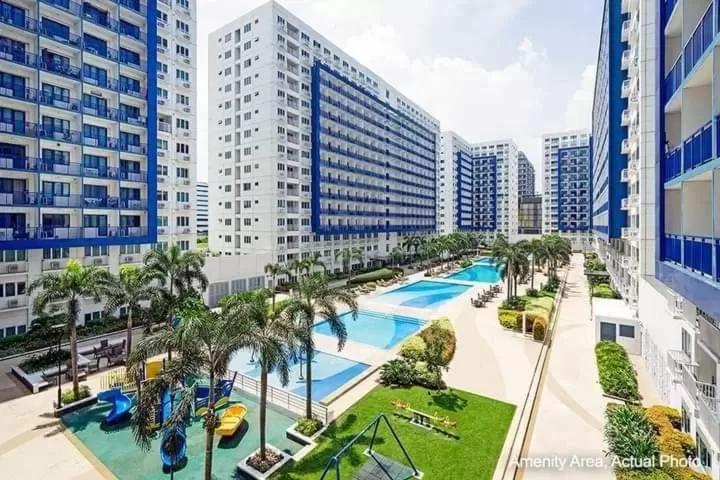 Pool View in Sea Residences Homey Condo by DNJ