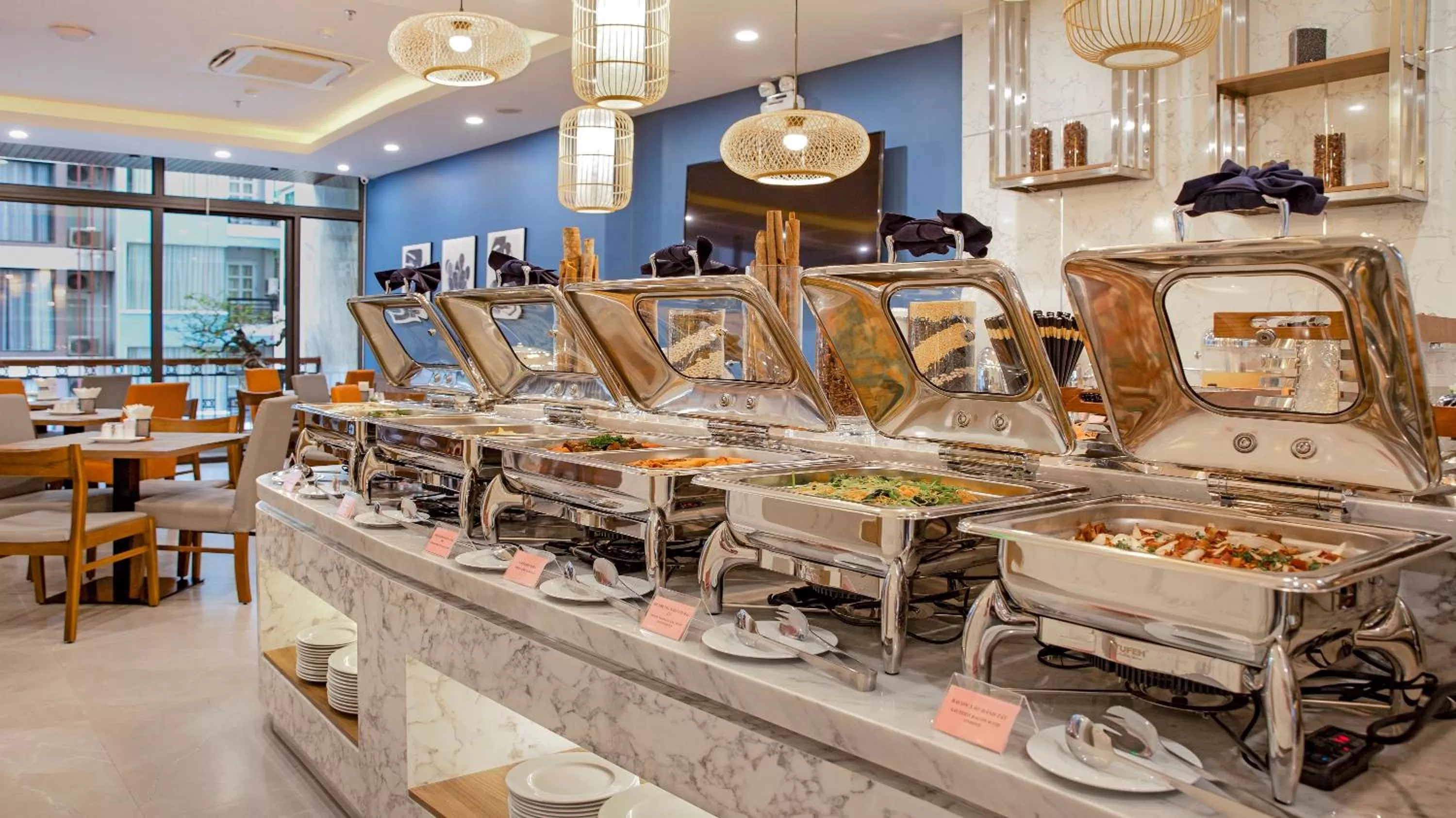 Breakfast in Seana Hotel