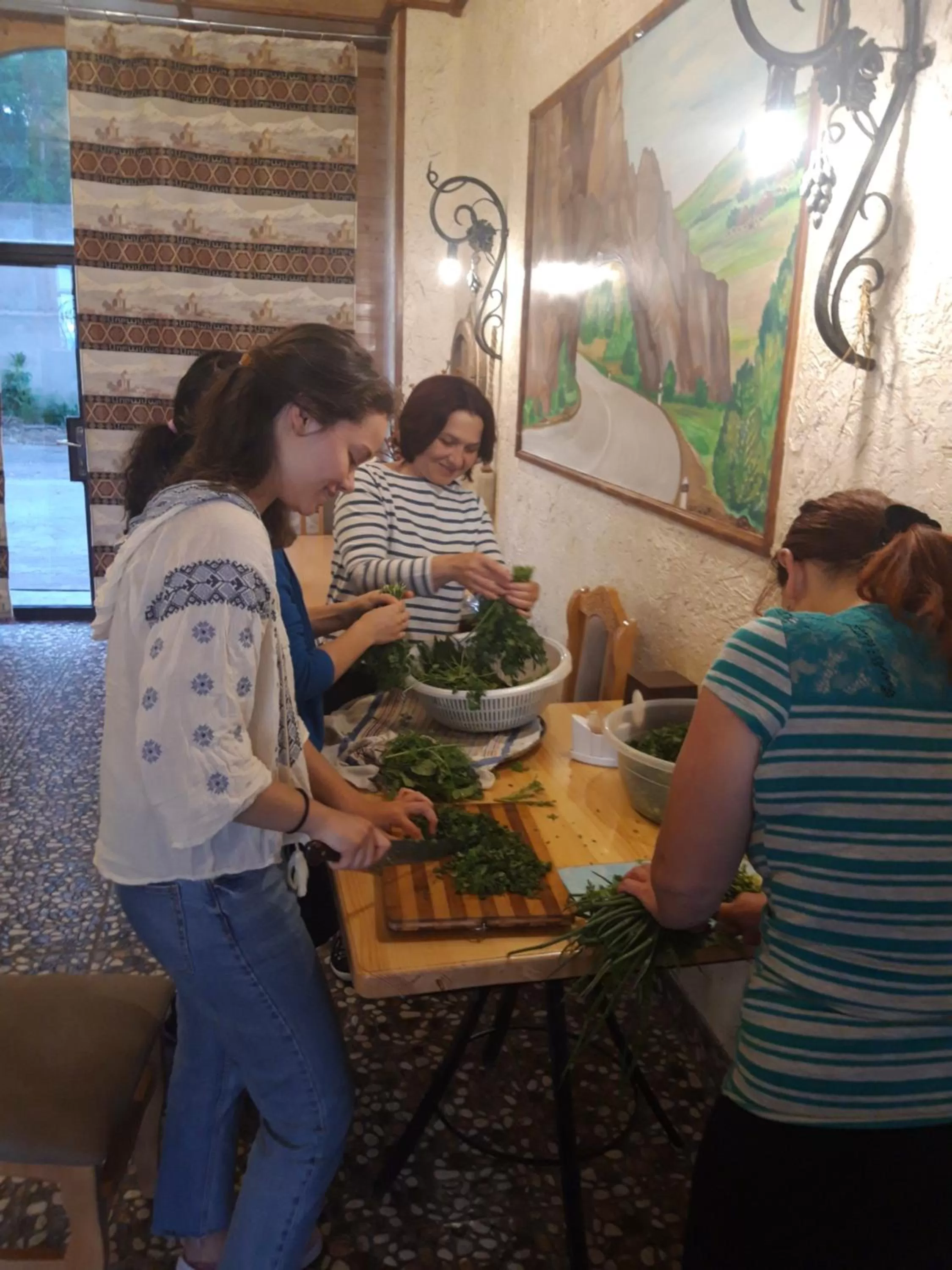 group of guests in Kirch Hotel & Restaurant