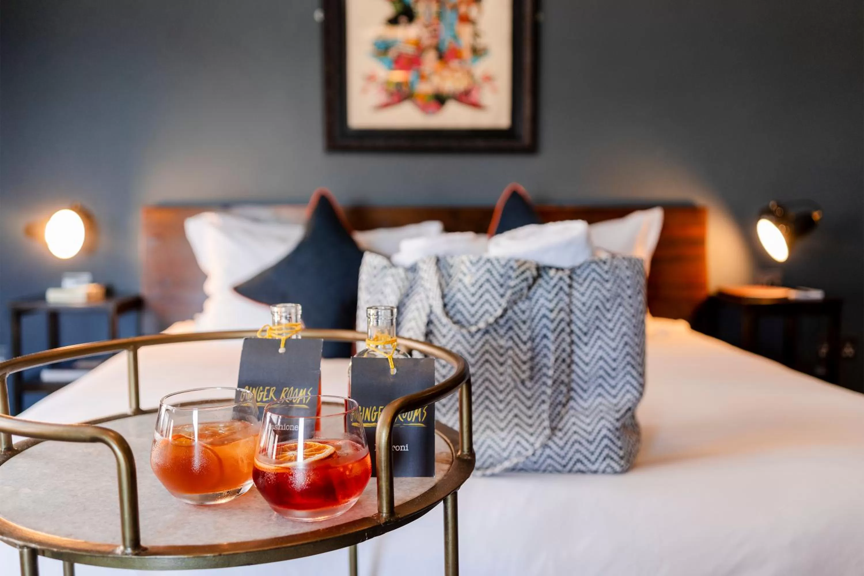 Bedroom, Bed in The Ginger Pig