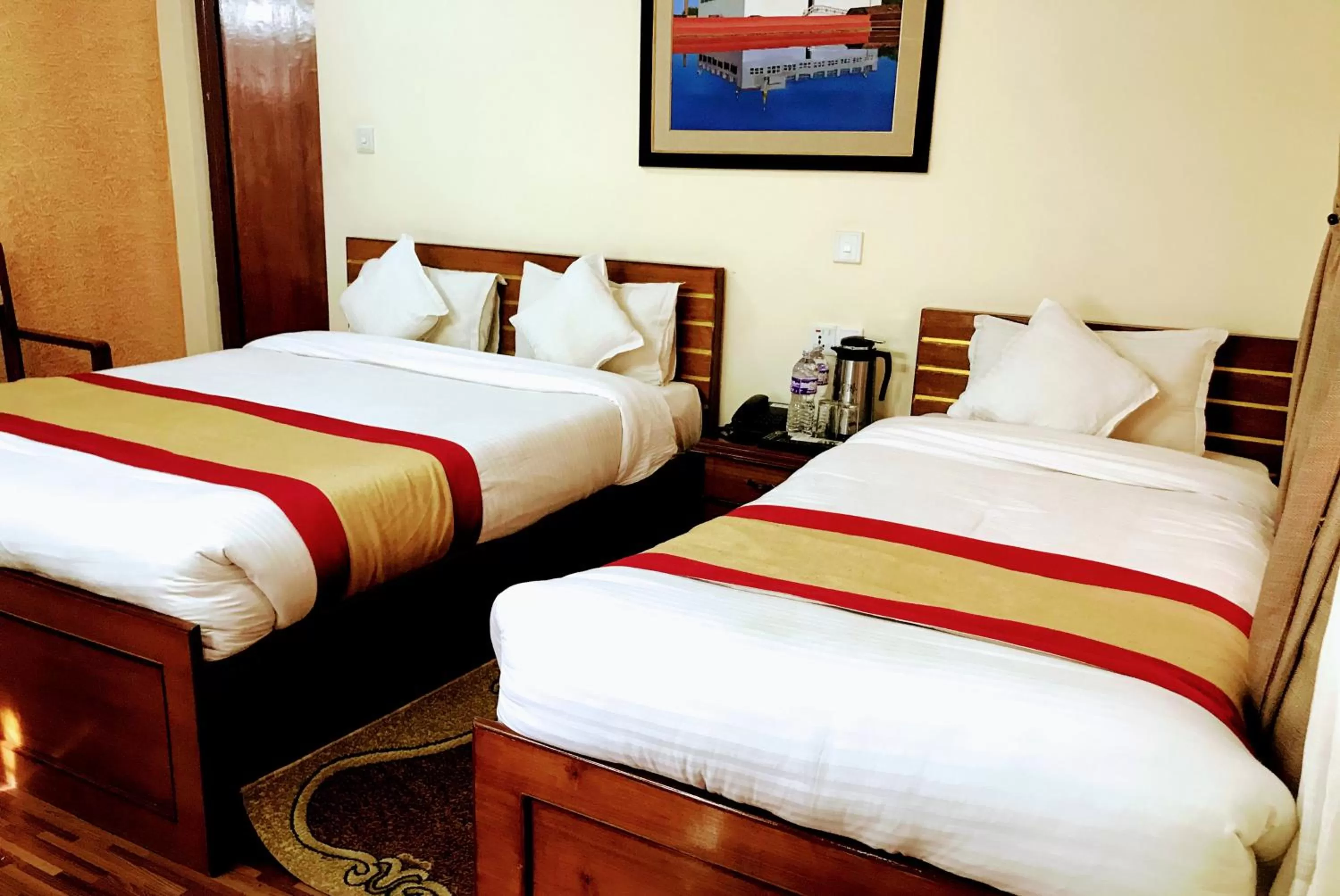 Bedroom, Bed in Kathmandu Garden Home