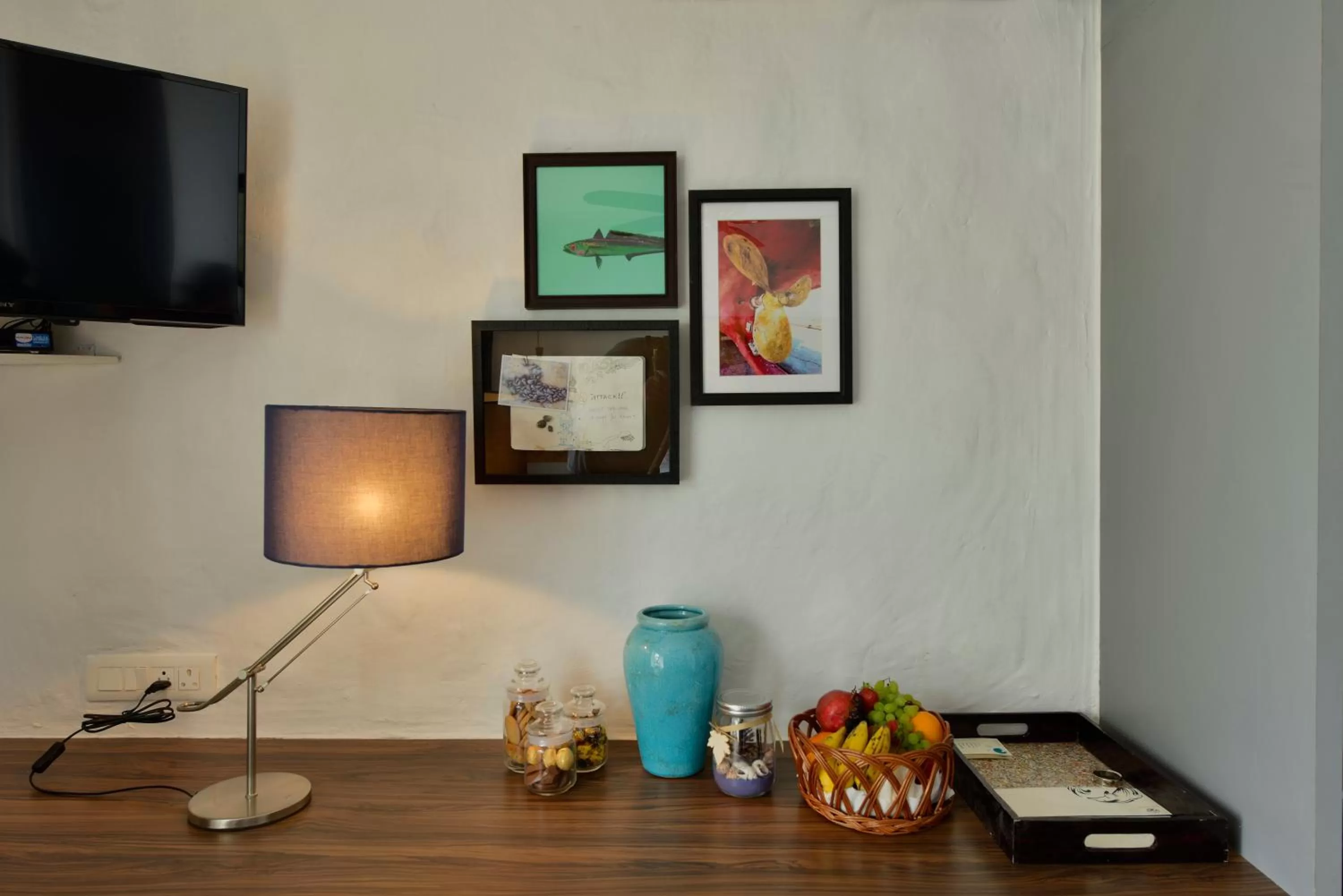 Decorative detail, TV/Entertainment Center in Cintacor Island Resort