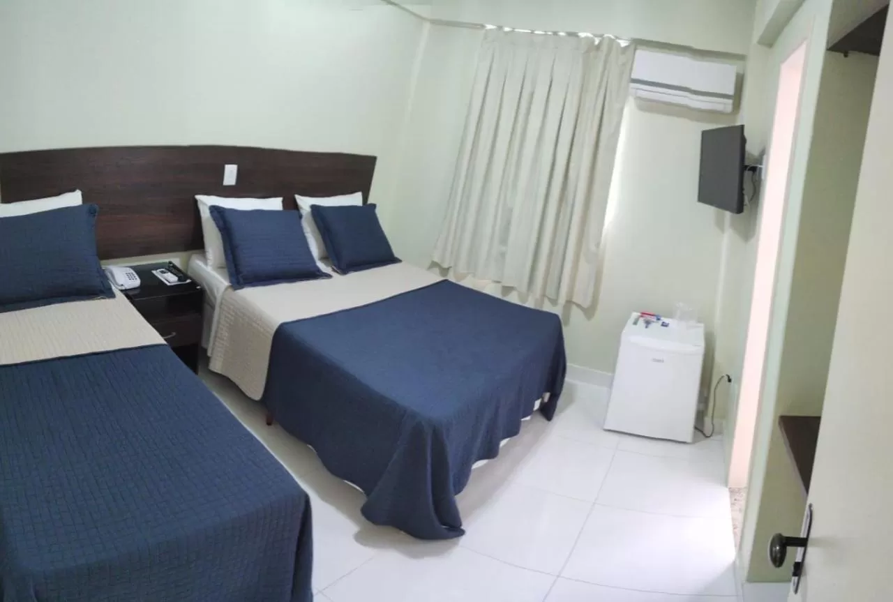 Bed in Rametta Hotel