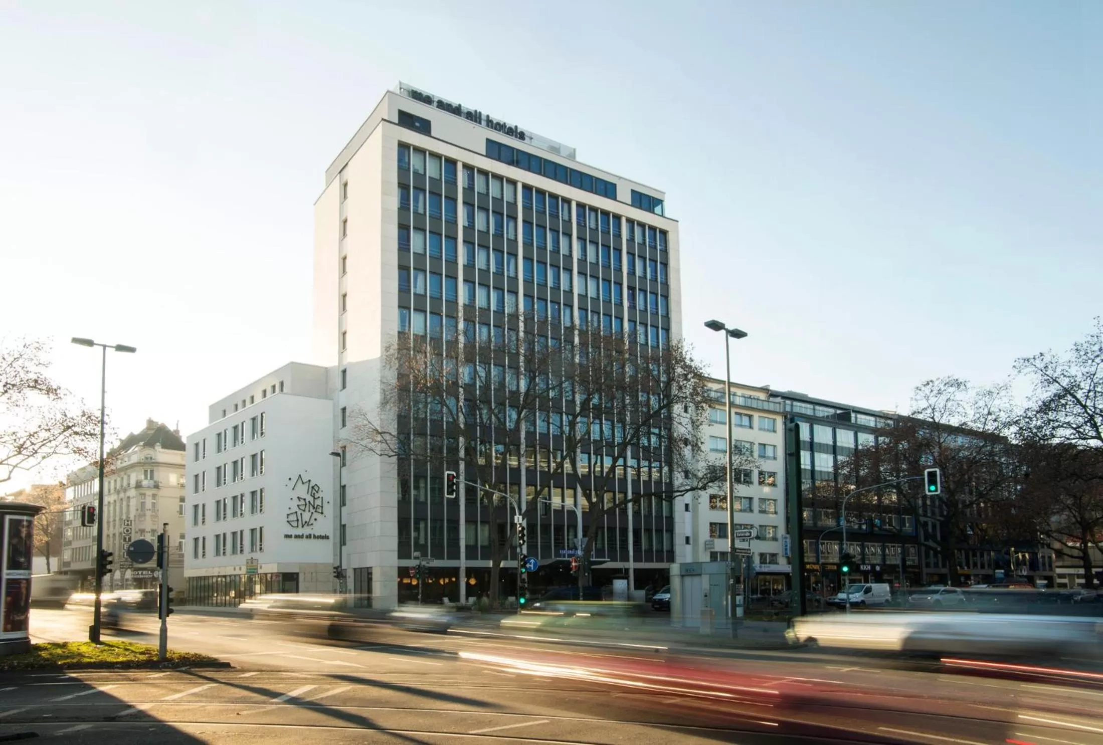 Property building in Me and All Hotel Dusseldorf, by Hyatt