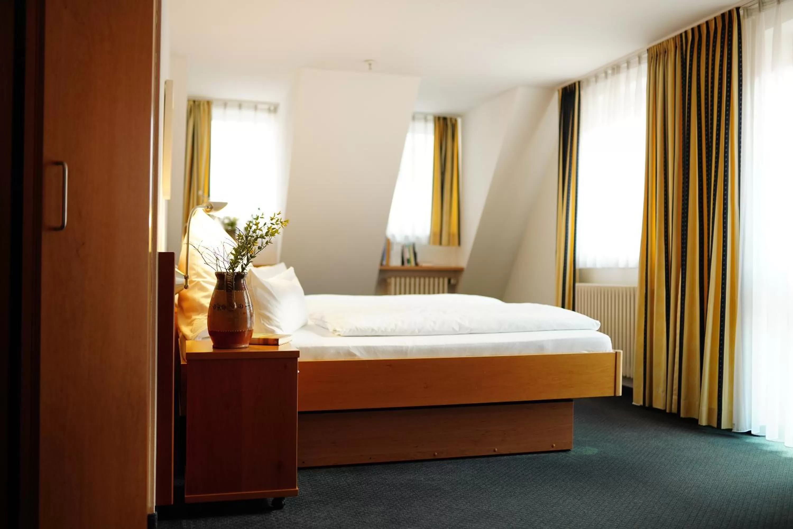 Photo of the whole room, Bed in Hotel-Restaurant Anne-Sophie