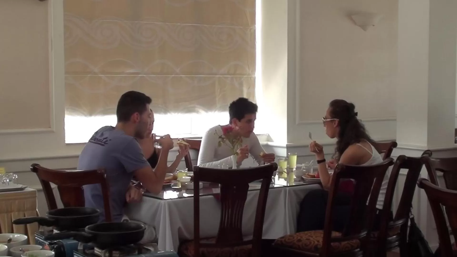 Guests in Hanoi Emotion Hotel