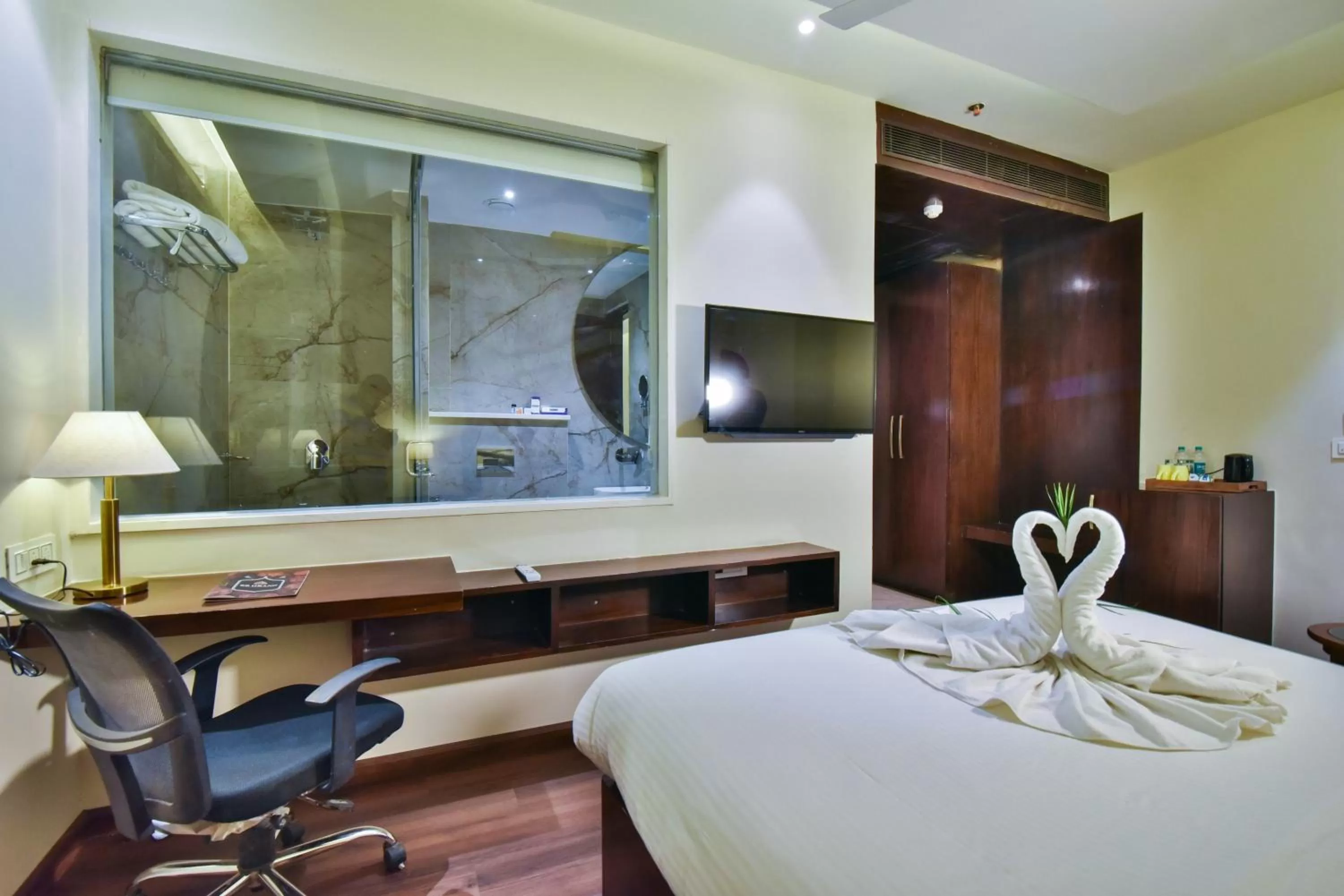 Photo of the whole room, Bed in Hotel BR Grand -Near Golden Temple