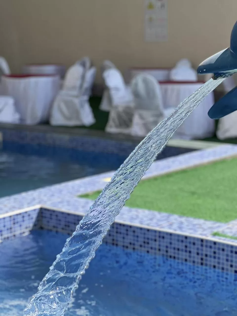 Swimming pool in Ibra Plaza Hotel