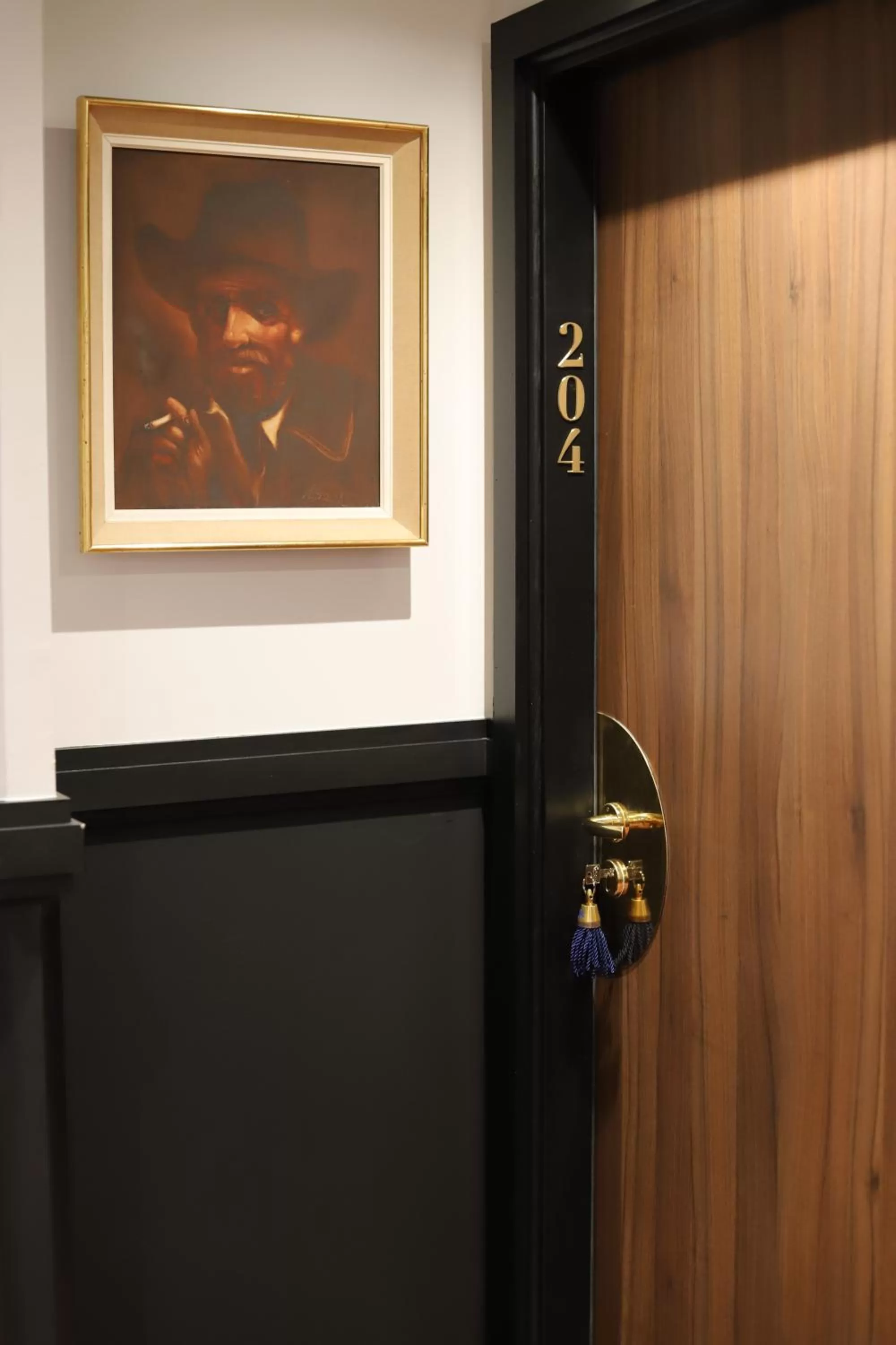 Bedroom in Hôtel & SPA Le Chêne Vert