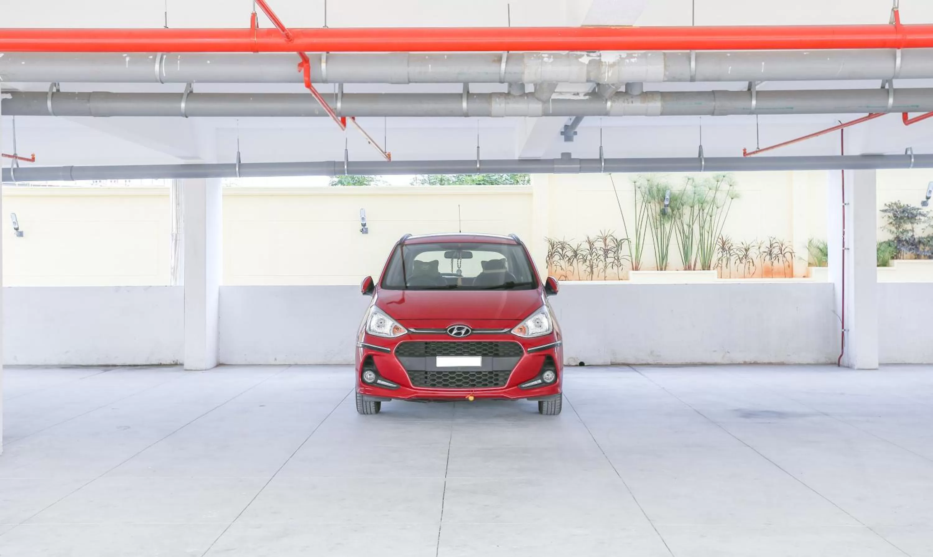 Parking in Treebo Premium Akshaya Mahal Inn