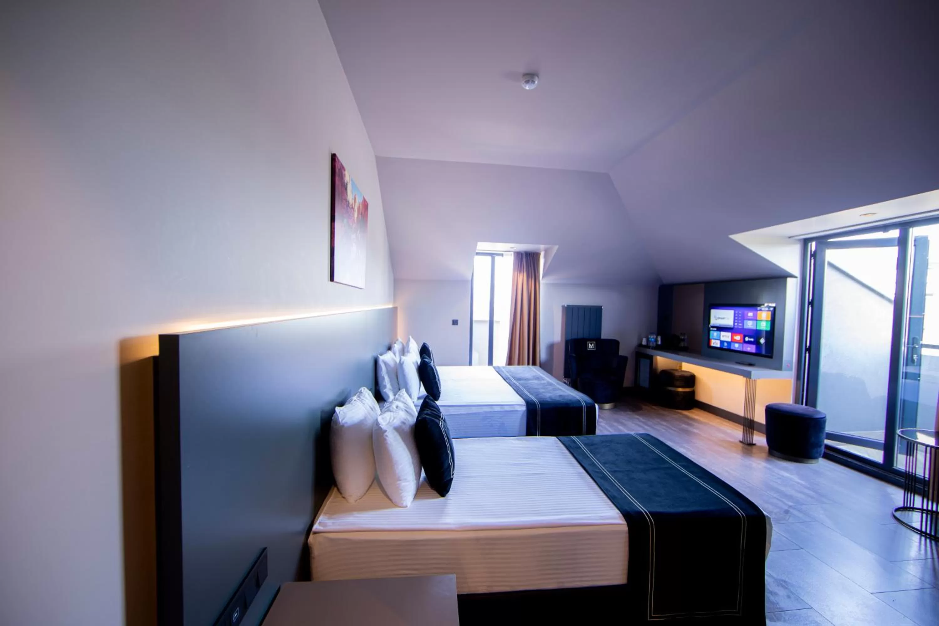 Bed in MENALO HOTEL PREMIUM ISTANBUL AIRPORT