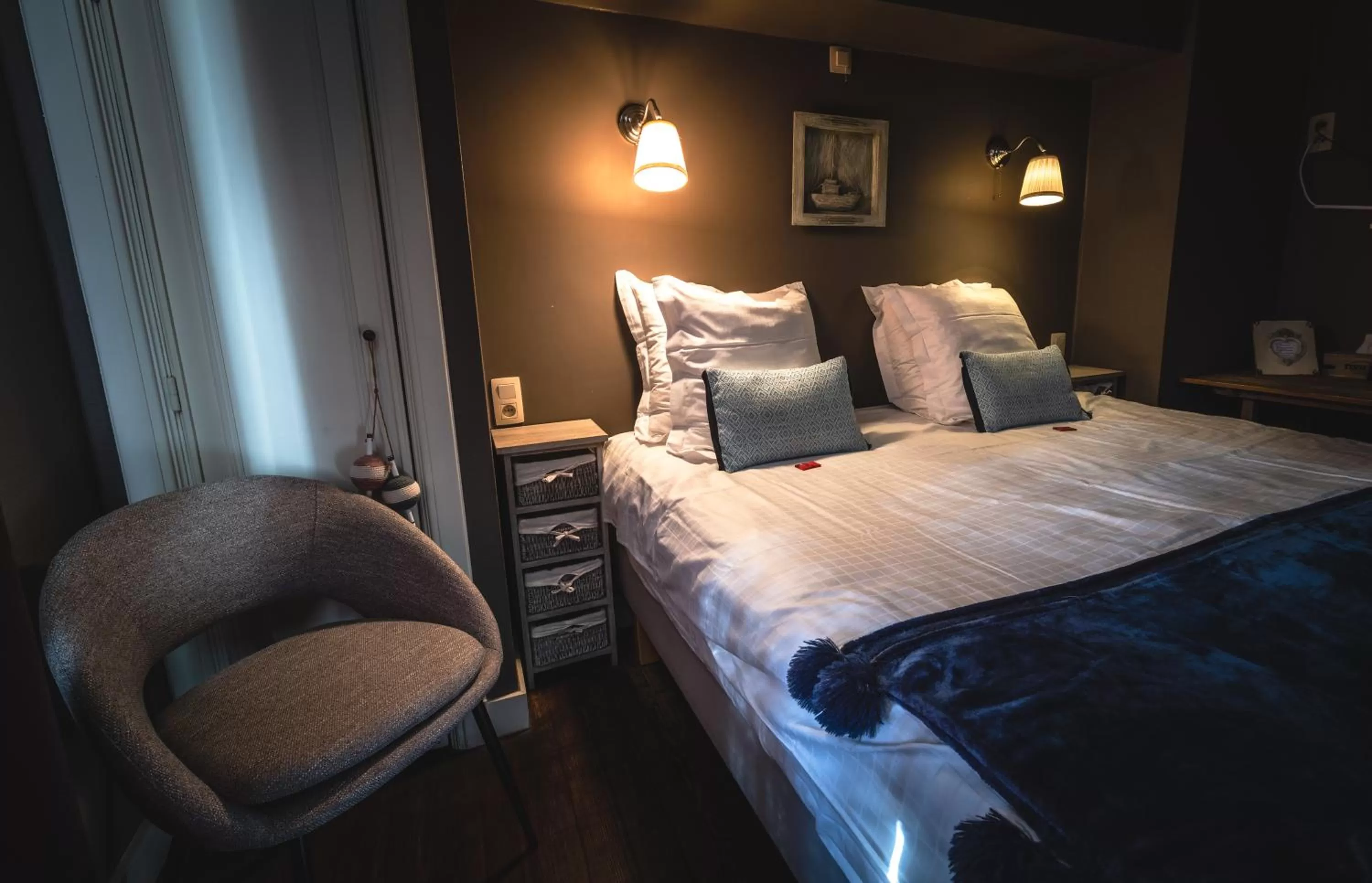 Bed in B&B Maison Rabelais