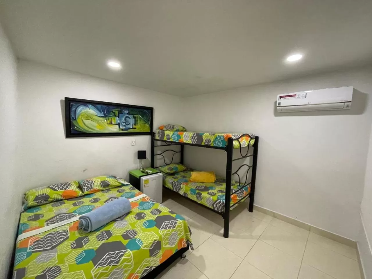 Bedroom, Bed in Lindos apartaestudios y habitaciones en Ibague