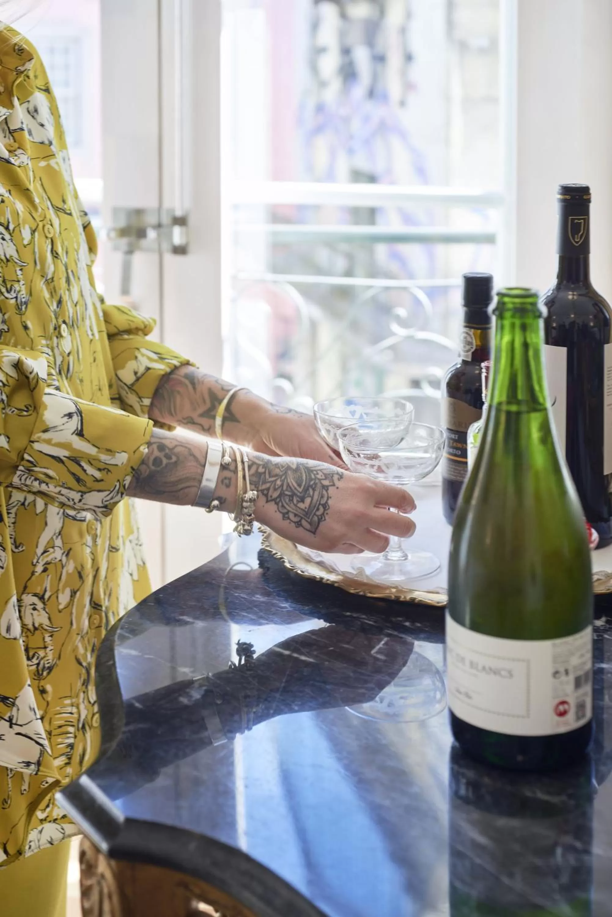 Decorative detail in Cais Urban Lodge