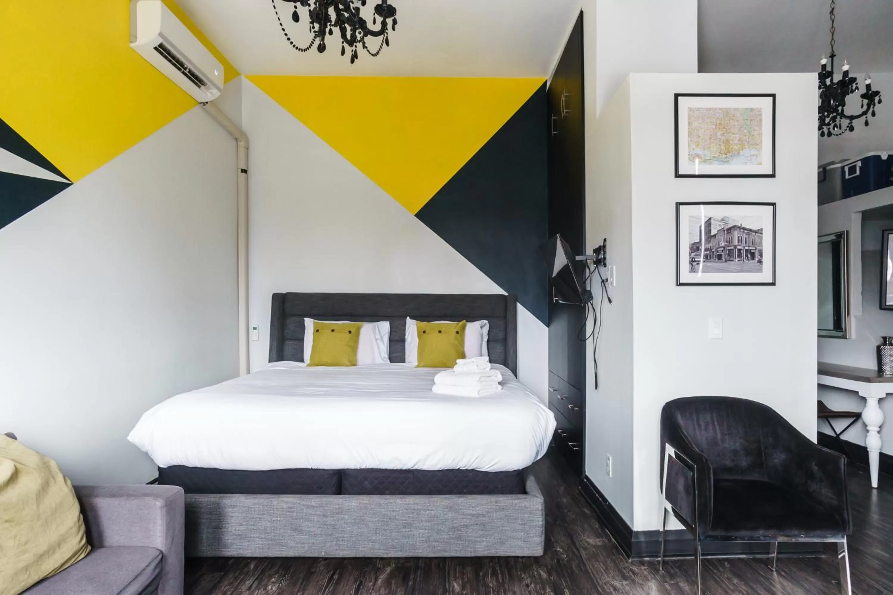 Bed in Queen Street Lofts