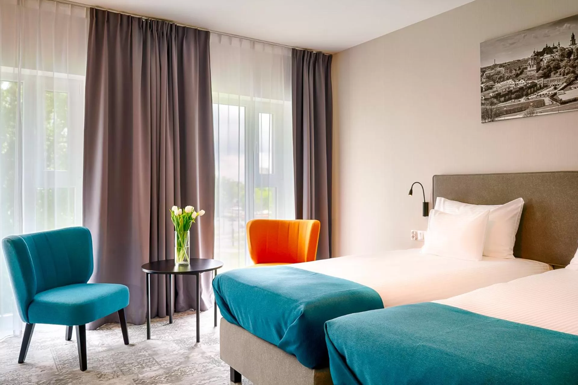 Photo of the whole room, Bed in Focus Hotel Premium Lublin