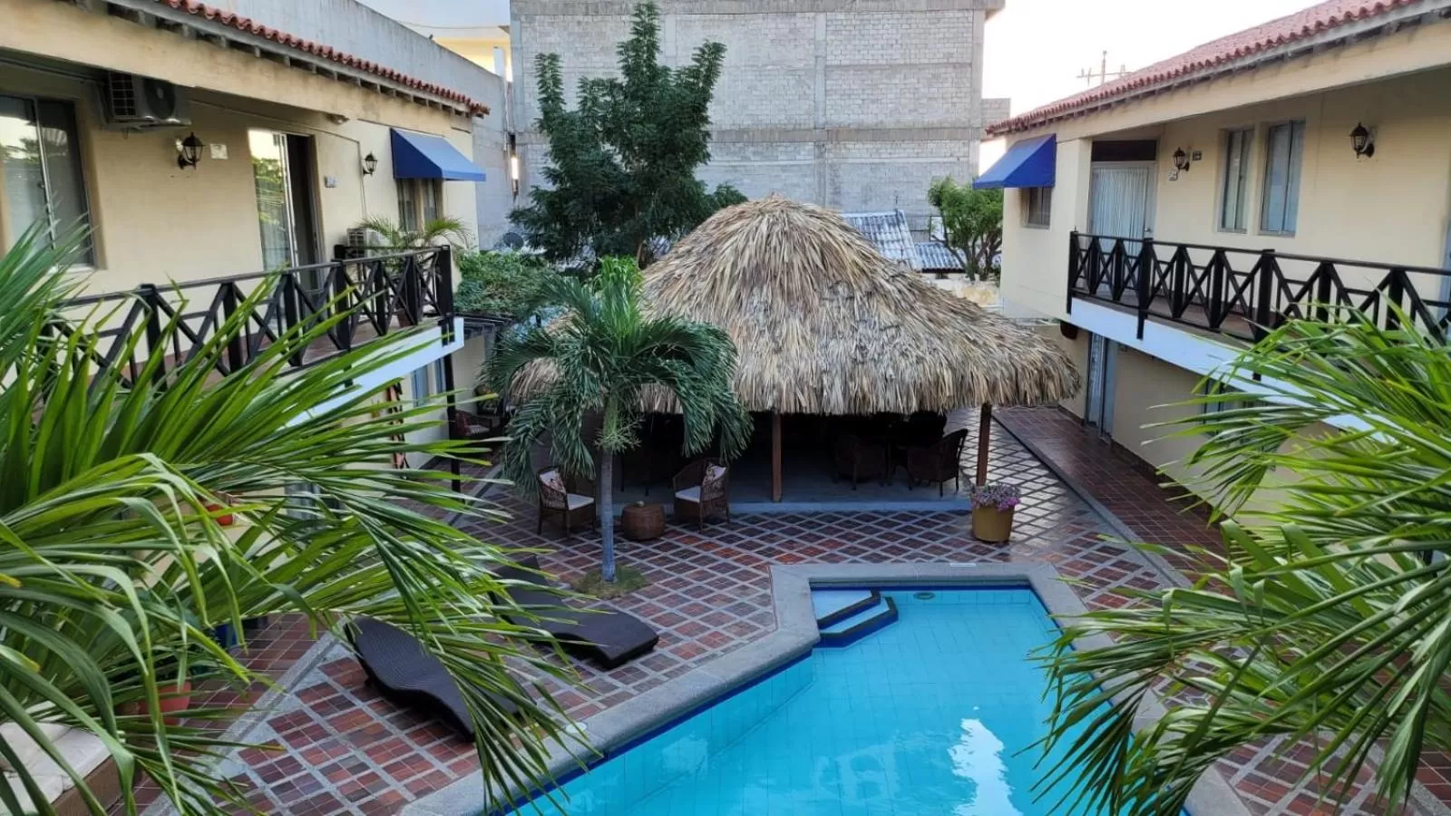 Pool View in Najhomi Beach