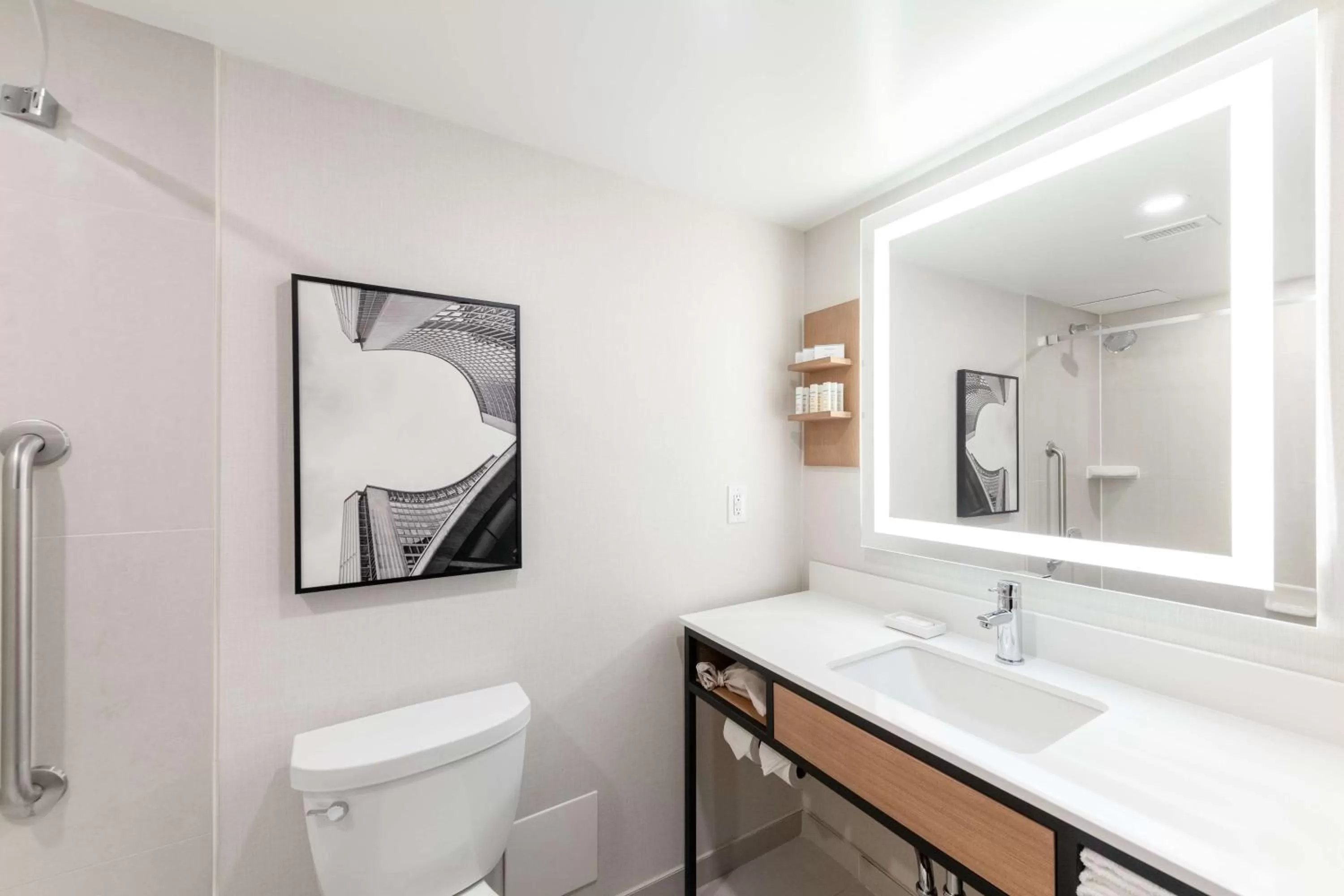 Bathroom in Hilton Garden Inn Toronto Airport