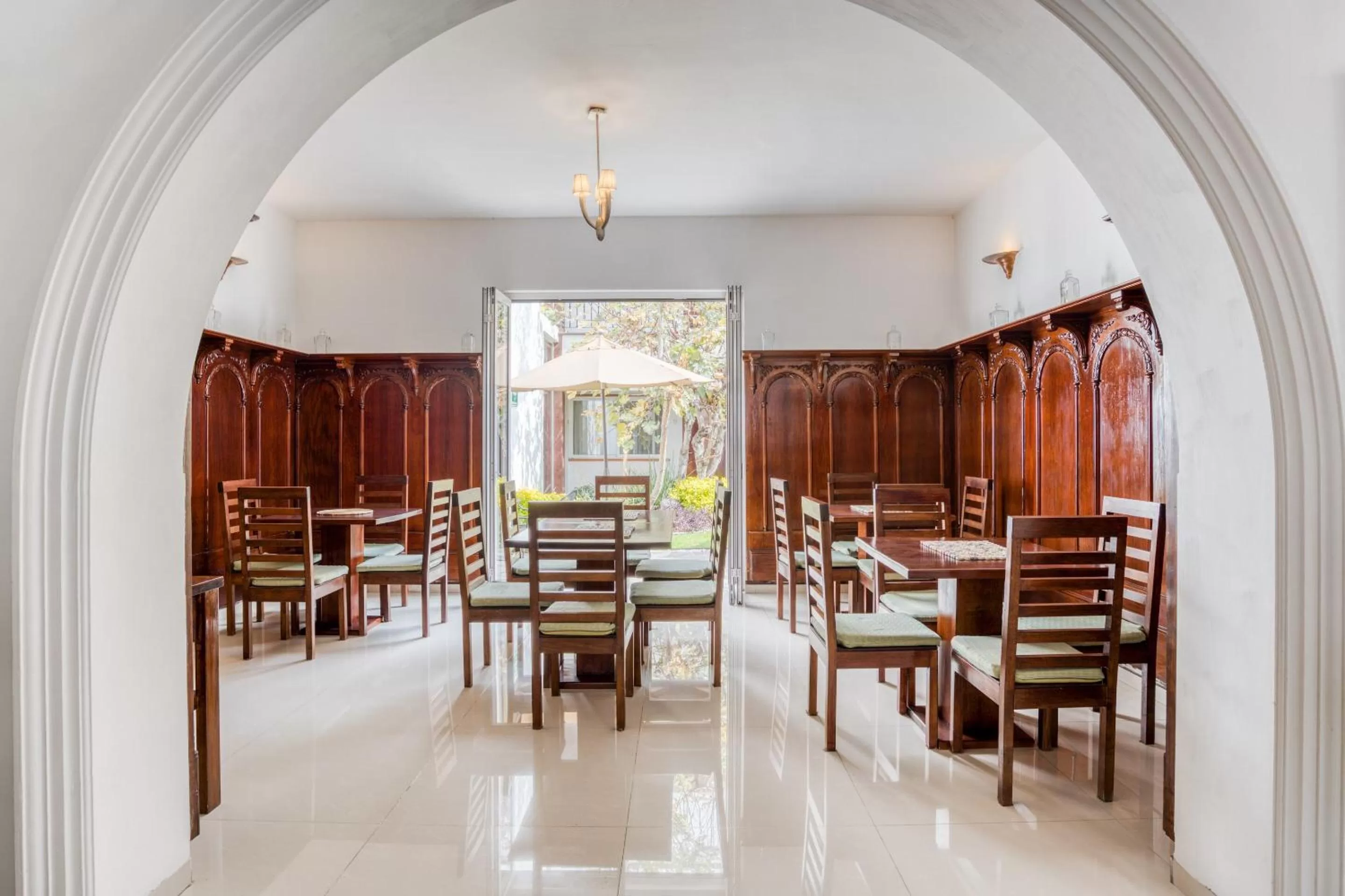 Restaurant/places to eat in Hotel Quinta Allende