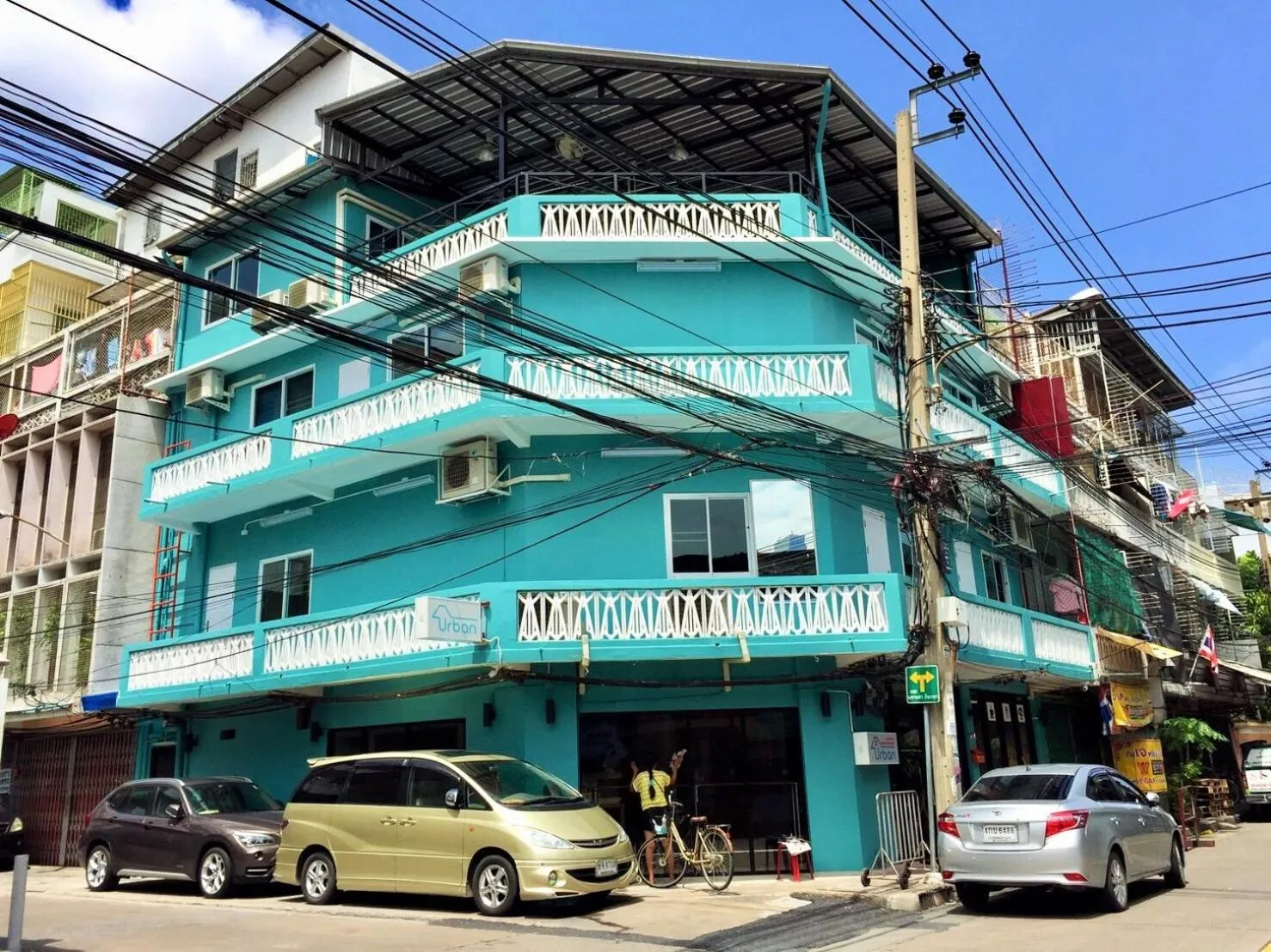 Property building in Urban Hostel Bangkok