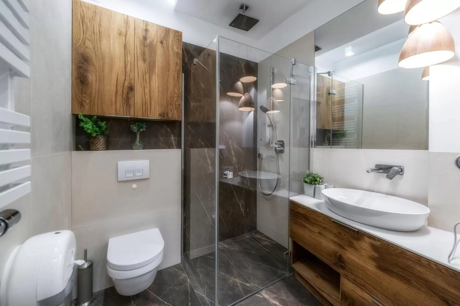 Bathroom in Aparthotel Giewont