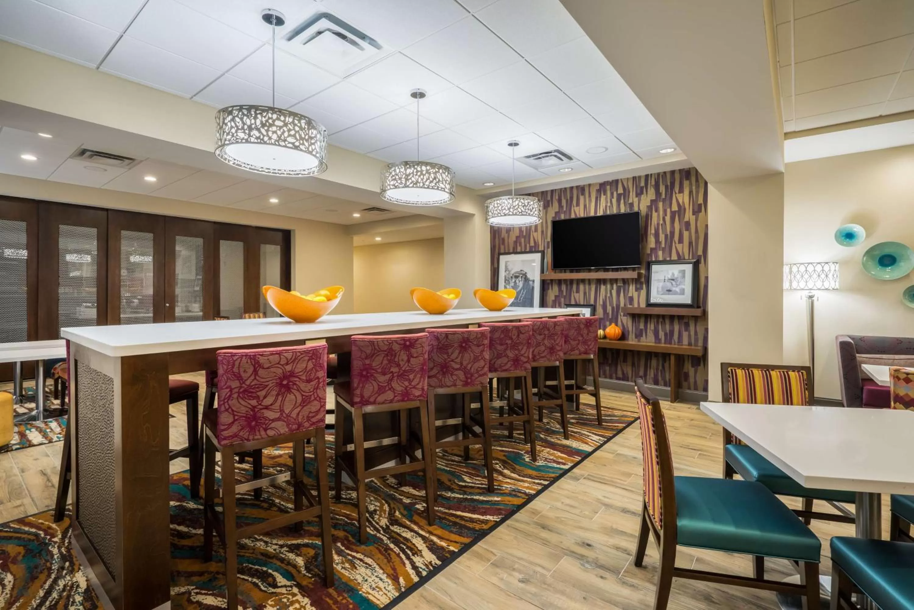 Lobby or reception in Hampton Inn Newport