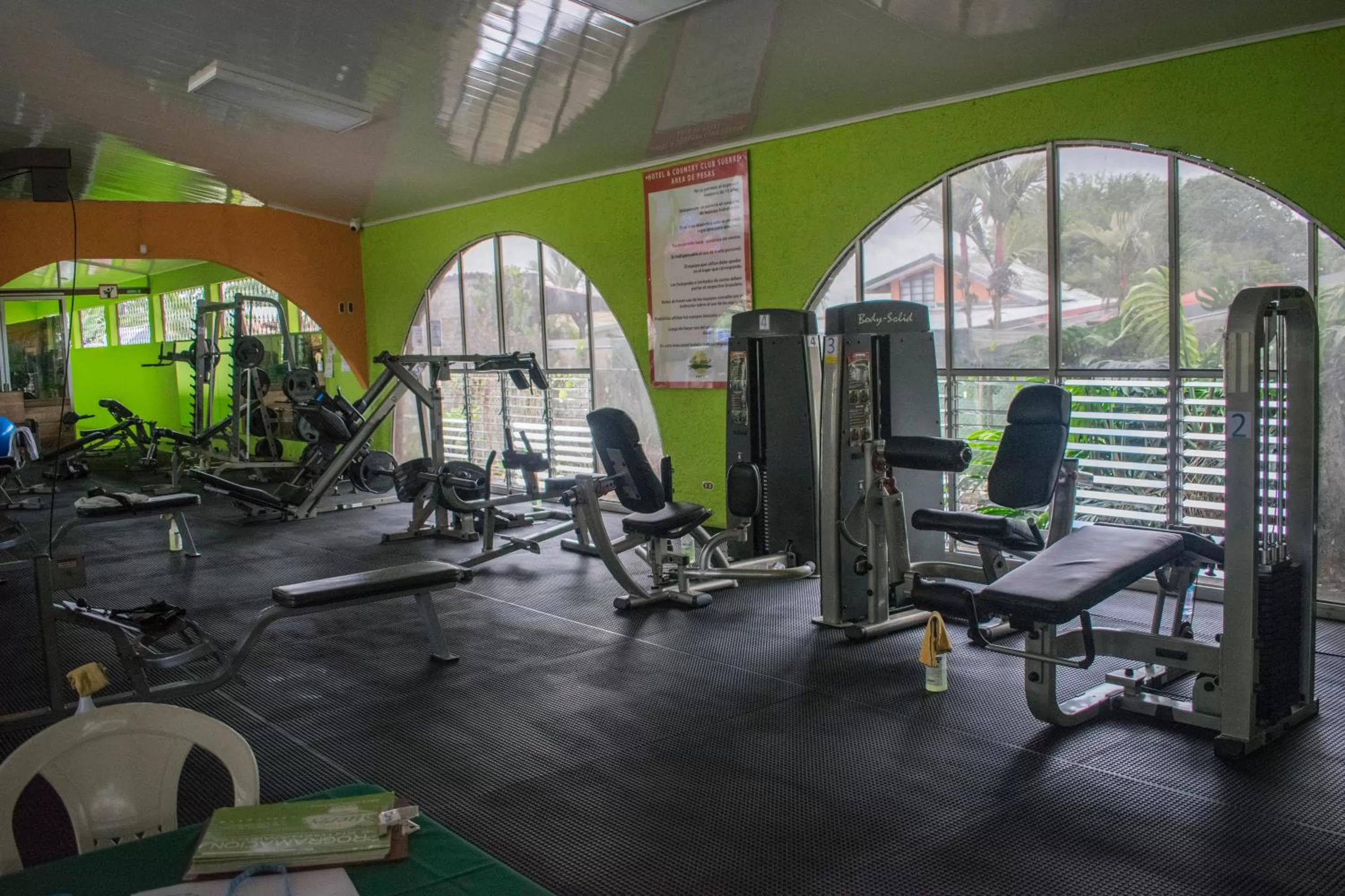 Fitness centre/facilities in Hotel Suerre