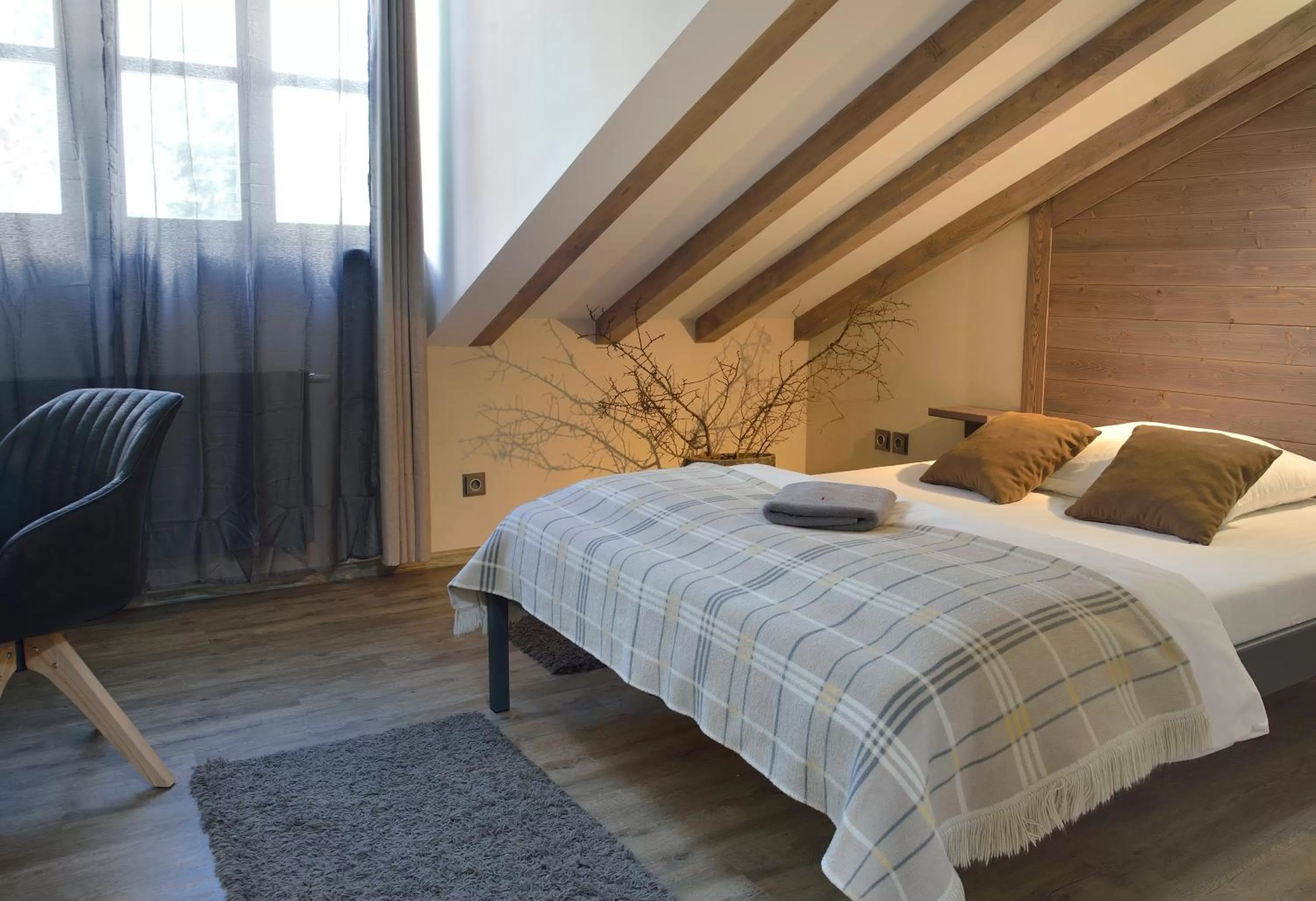 Bed in Hotel Via Ironia