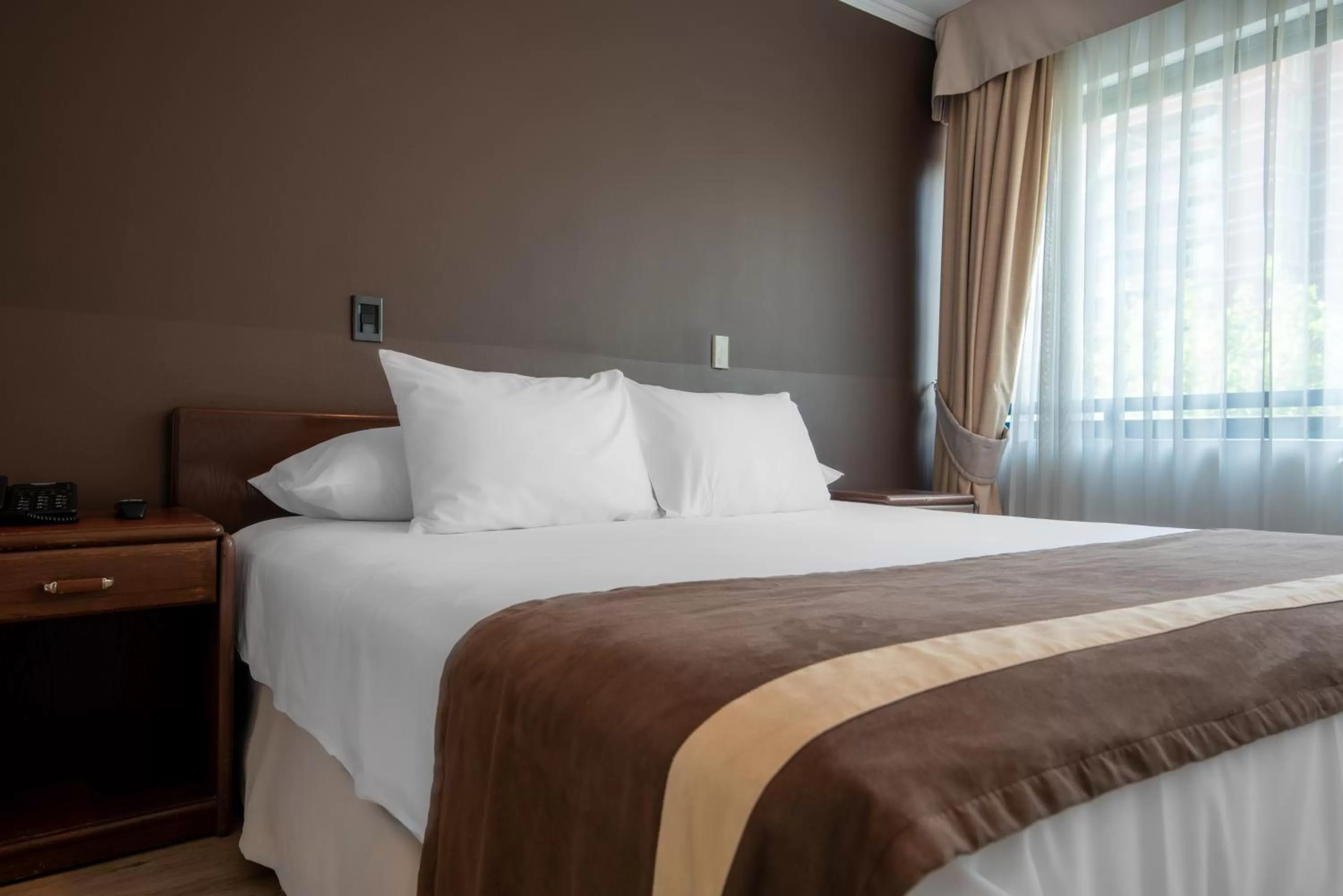 Bed in Apart Hotel Elite Las Condes