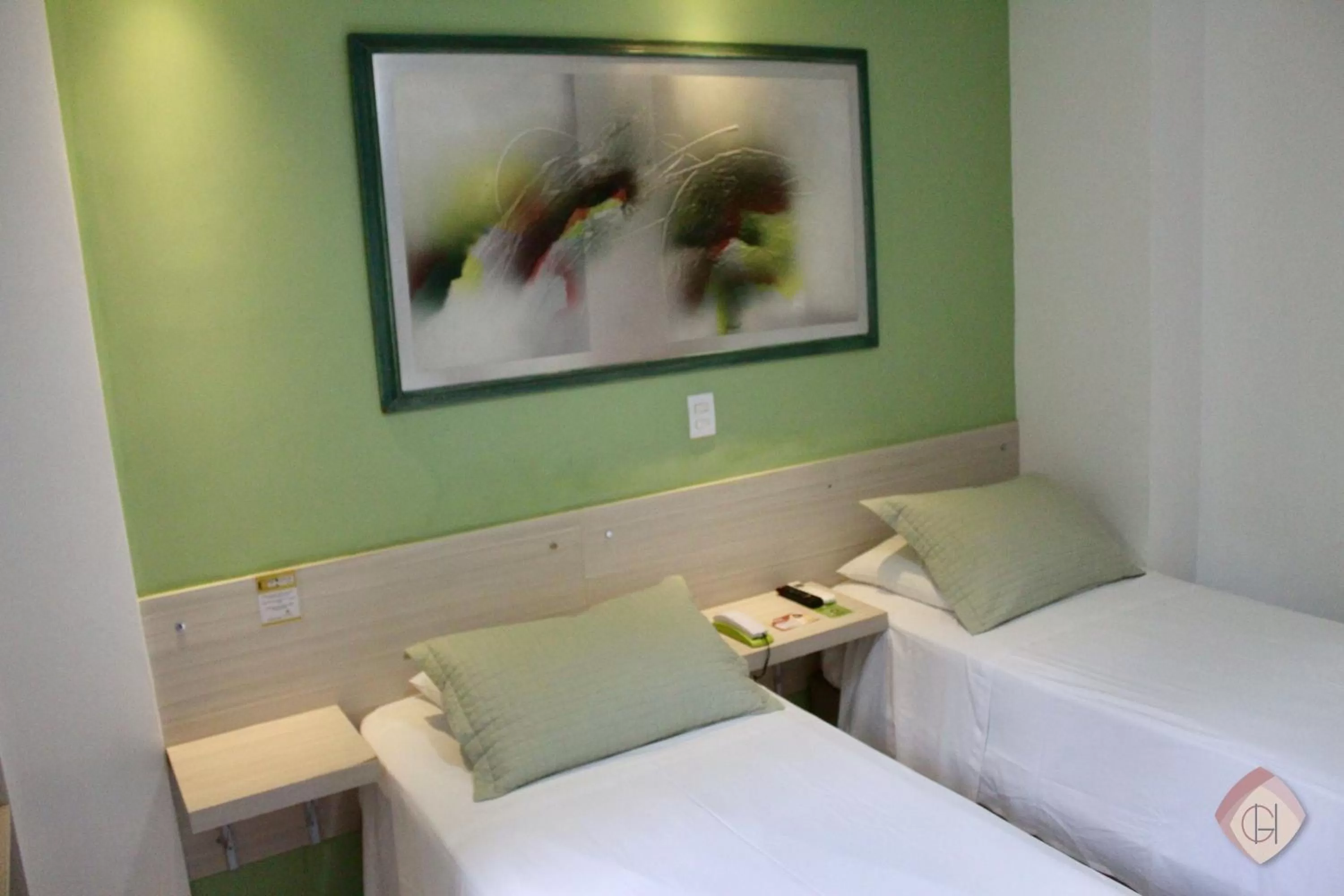 Bedroom, Bed in Grand Hotel Guarujá - A sua Melhor Experiência Beira Mar na Praia!