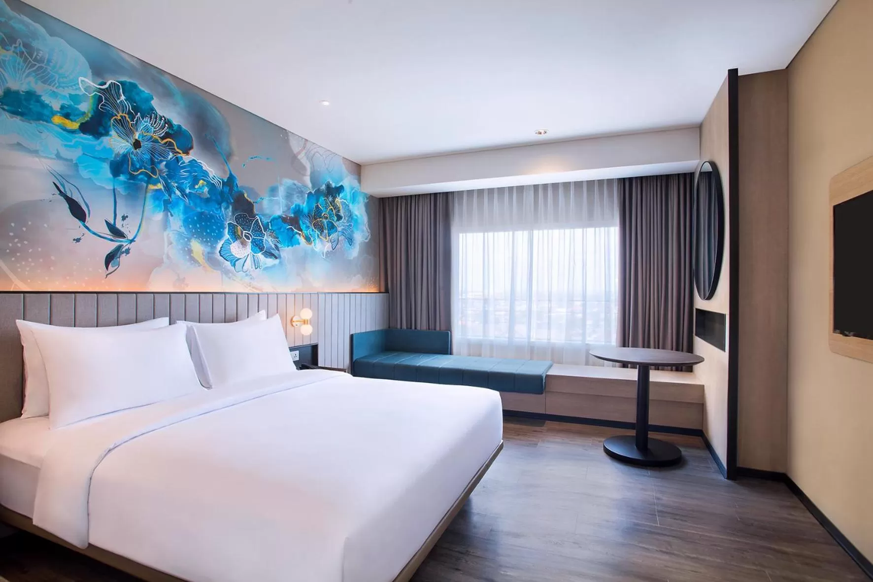 Photo of the whole room, Bed in Mercure Bengkulu