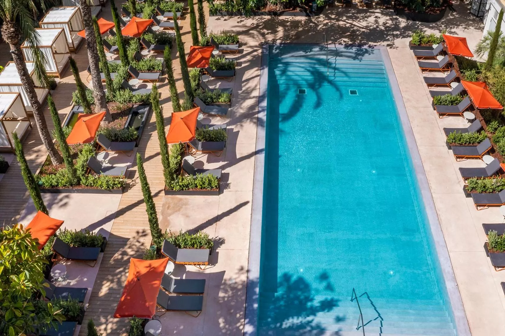 Garden view in Mercure Benidorm