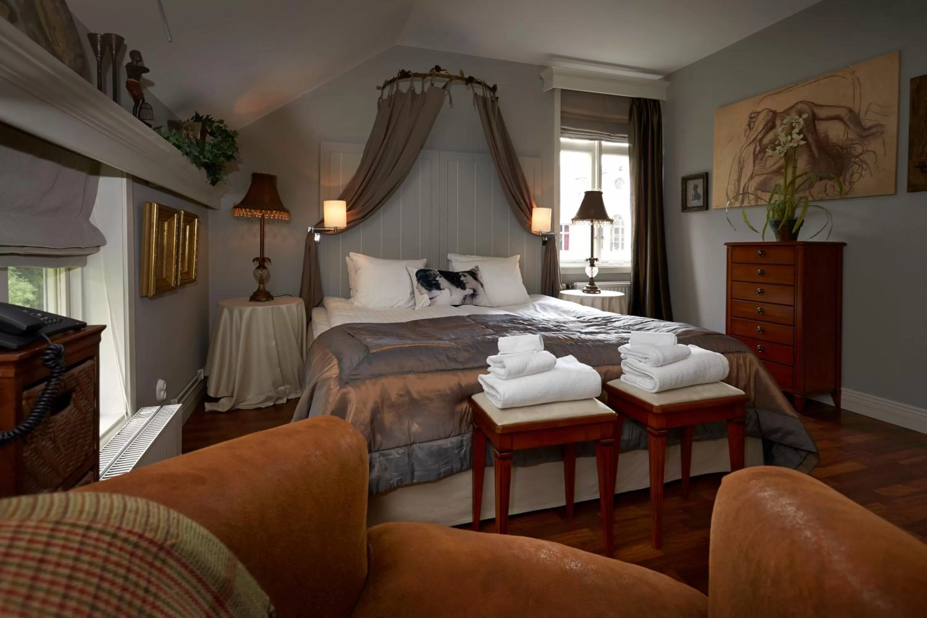 Photo of the whole room, Bed in Karstorp Säteri – Hotell och Konferens